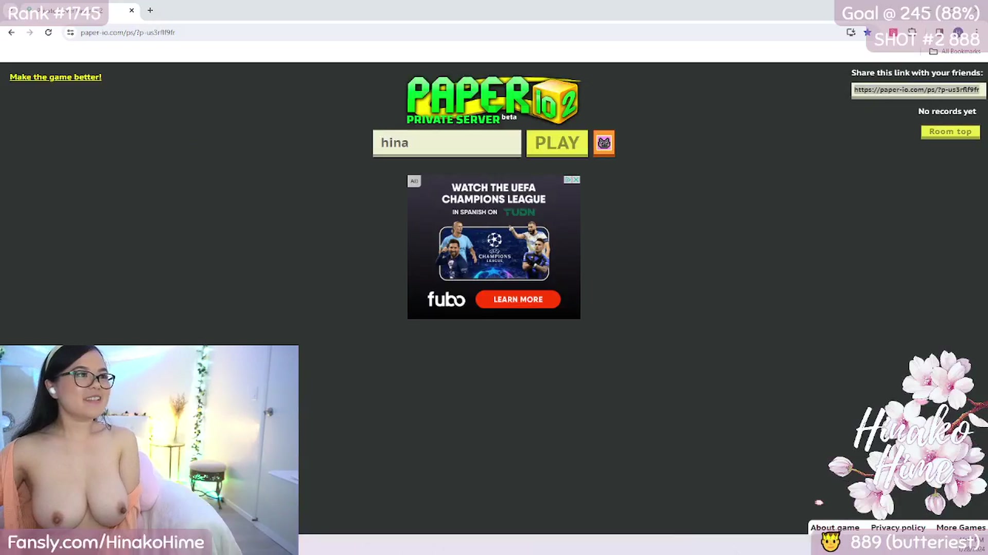 Gallery image thumbnail from HinakoHime's myfreecams stream on, 01/29/2024, 08:05 image 15 of 20