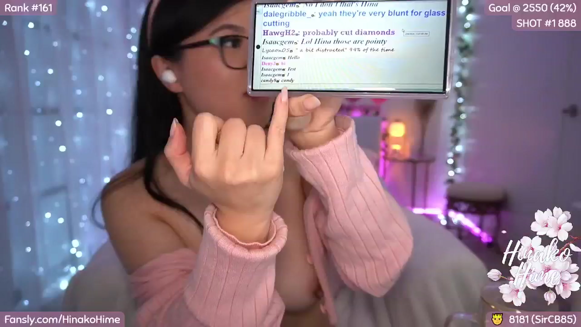 Gallery image thumbnail from HinakoHime's myfreecams stream on, 02/05/2024, 08:43 image 15 of 20