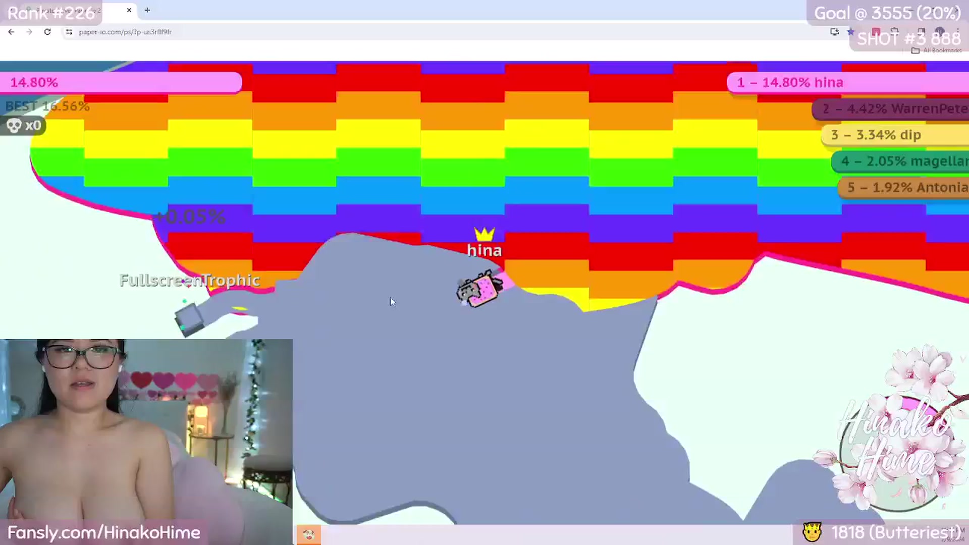 Gallery image thumbnail from HinakoHime's myfreecams stream on, 02/10/2024, 07:59 image 19 of 20
