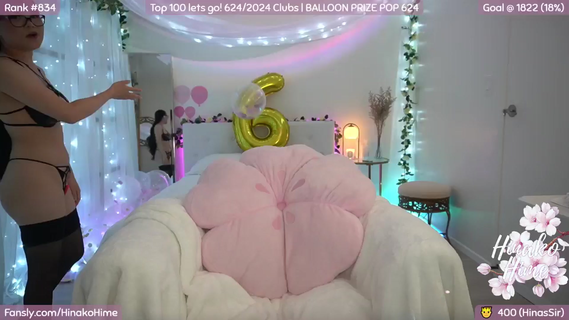 Gallery image thumbnail from HinakoHime's myfreecams stream on, 06/11/2024, 07:30 image 2 of 20
