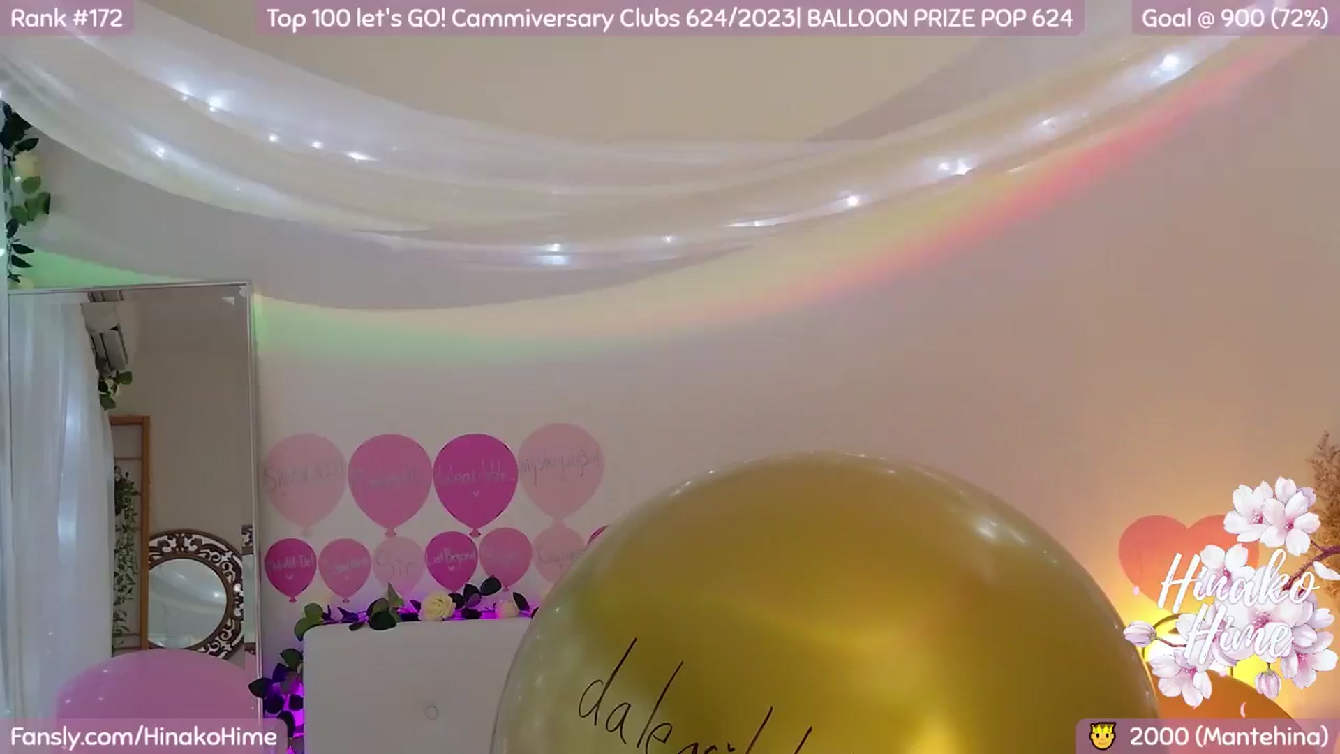 Gallery image thumbnail from HinakoHime's myfreecams stream on, 06/19/2024, 06:44 image 9 of 20