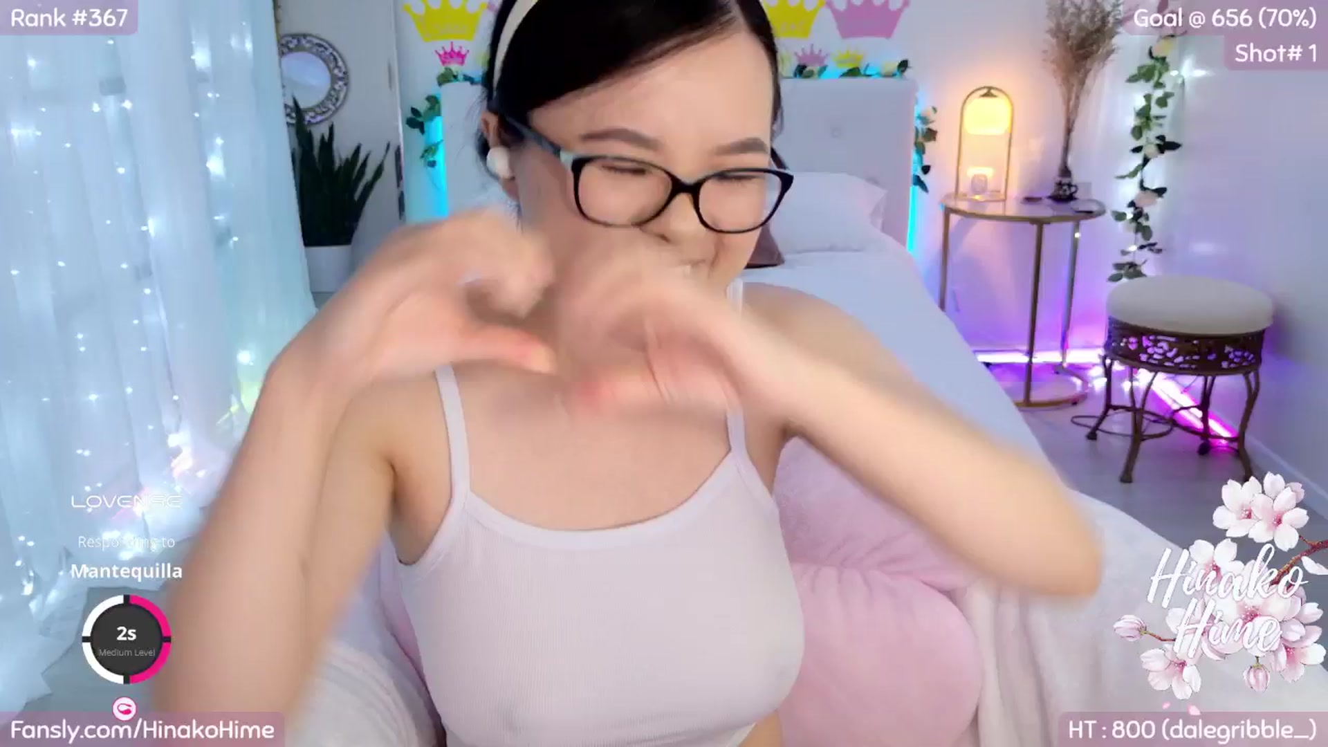 Gallery image thumbnail from HinakoHime's myfreecams stream on, 09/30/2024, 04:00 image 11 of 20
