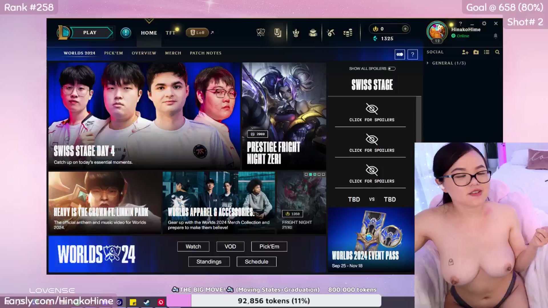 Gallery image thumbnail from HinakoHime's myfreecams stream on, 10/07/2024, 05:51 image 19 of 20