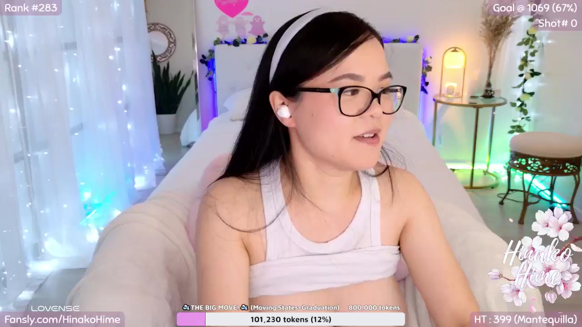 Gallery image thumbnail from HinakoHime's myfreecams stream on, 10/08/2024, 07:14 image 20 of 20