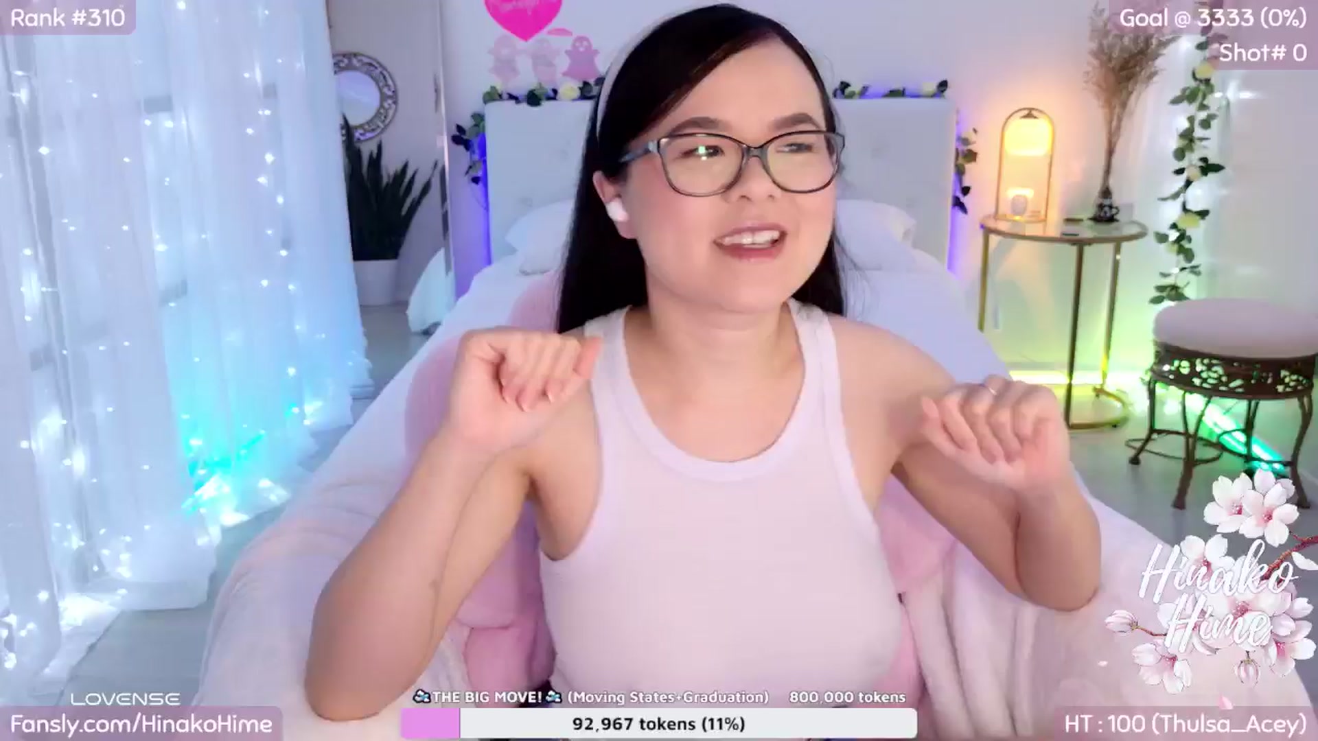 Gallery image thumbnail from HinakoHime's myfreecams stream on, 10/08/2024, 07:14 image 1 of 20