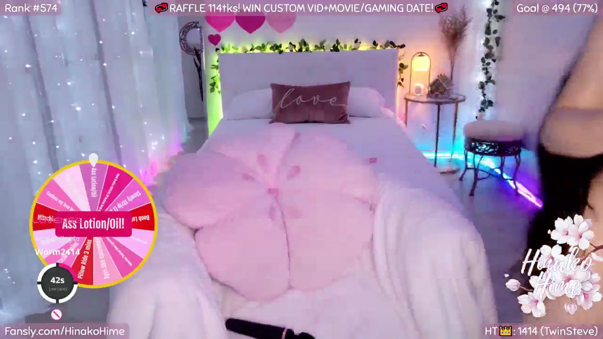 Gallery image thumbnail from HinakoHime's myfreecams stream on, 02/05/2025, 07:00 image 15 of 20