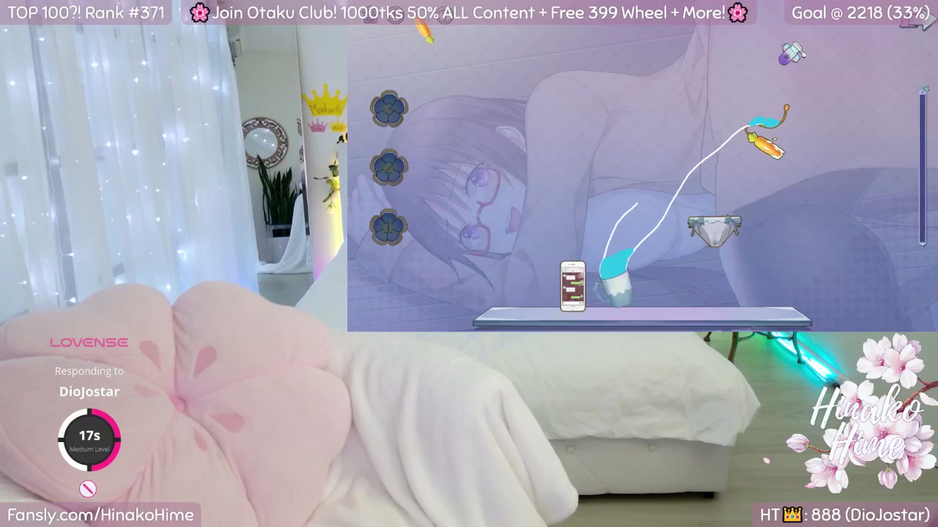 Gallery image thumbnail from HinakoHime's myfreecams stream on, 03/08/2025, 05:43 image 15 of 20