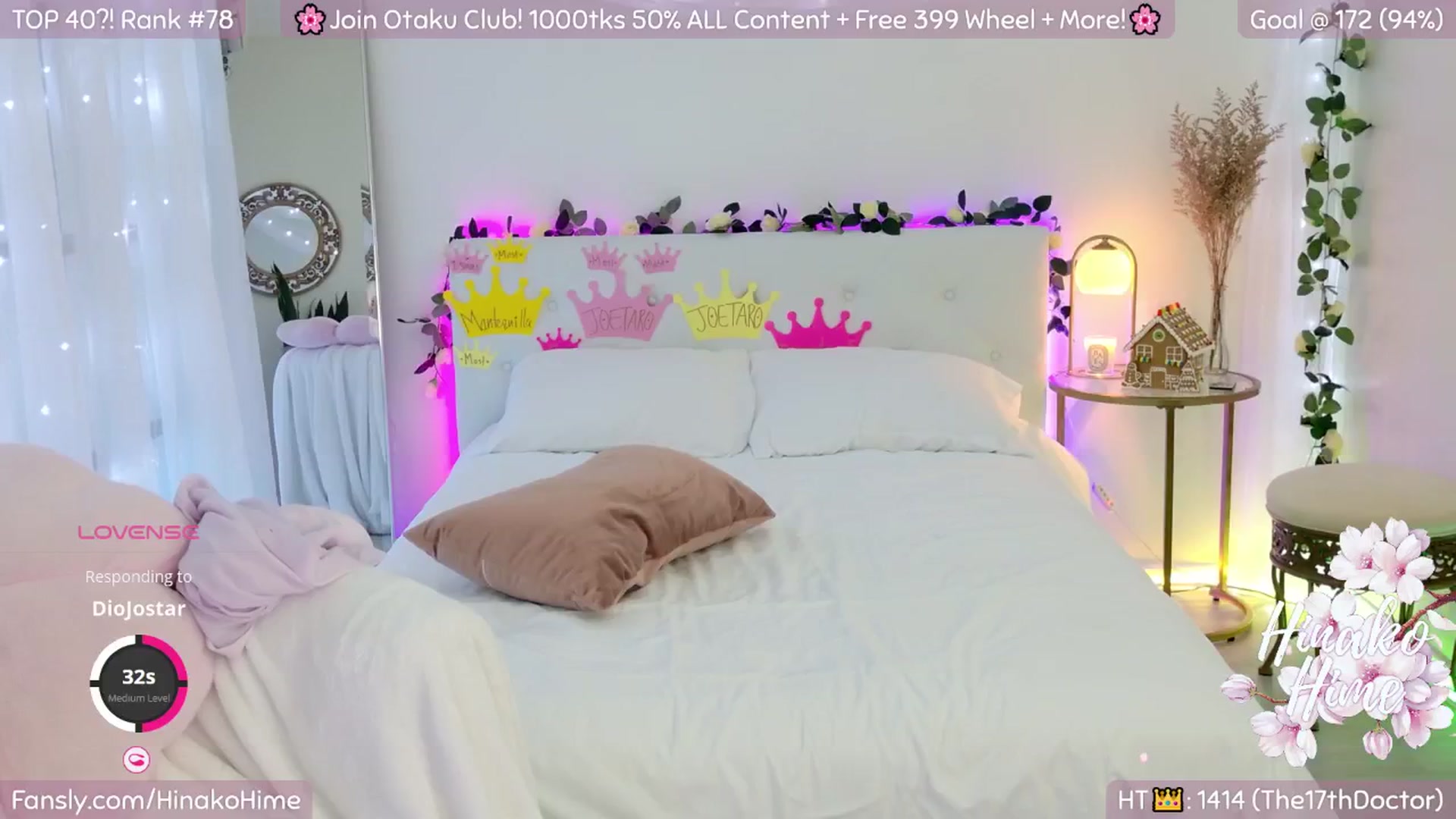 Gallery image thumbnail from HinakoHime's myfreecams stream on, 03/13/2025, 08:06 image 9 of 20