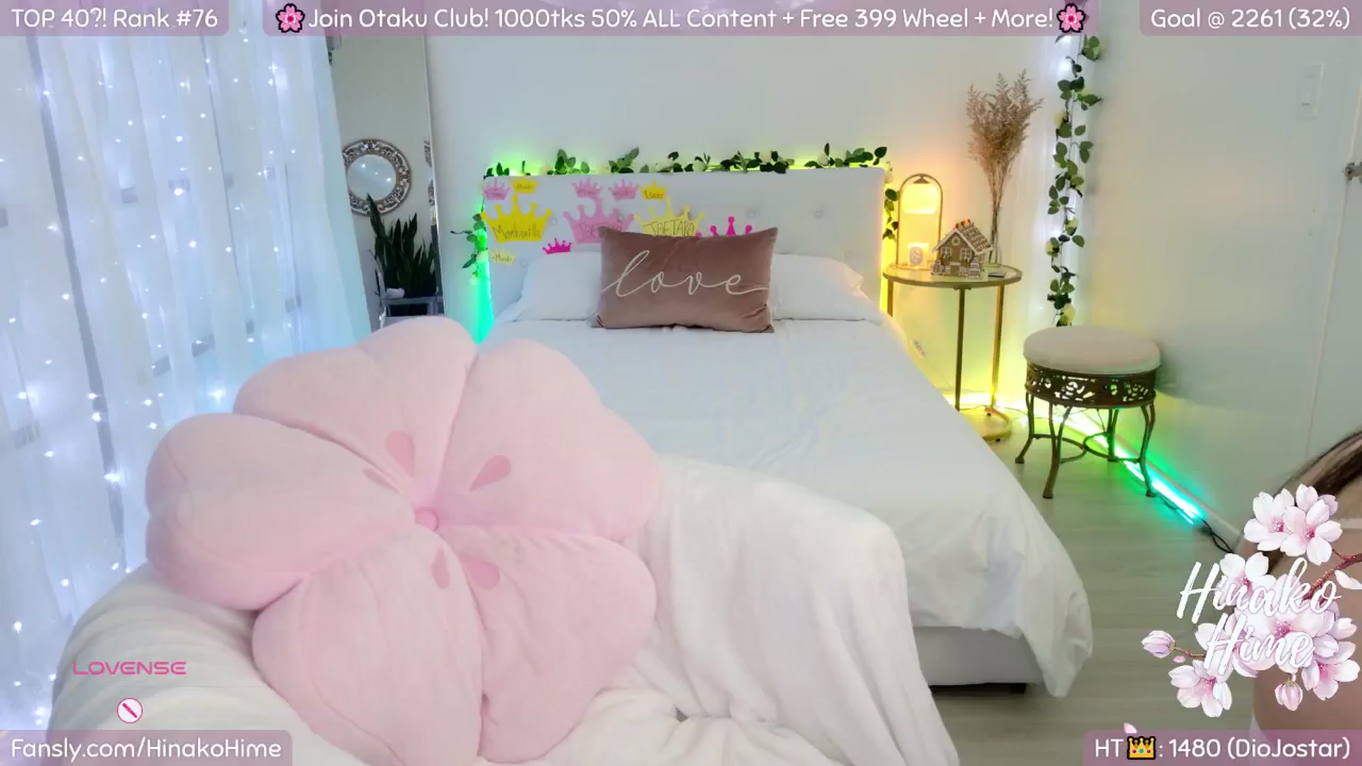 Gallery image thumbnail from HinakoHime's myfreecams stream on, 03/14/2025, 06:40 image 2 of 20