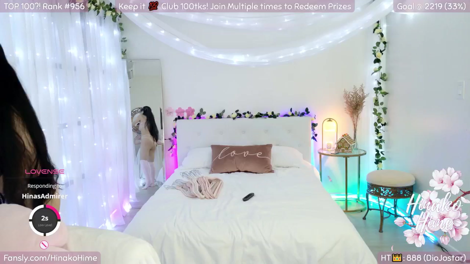 Gallery image thumbnail from HinakoHime's myfreecams stream on, 04/12/2025, 06:41 image 5 of 20