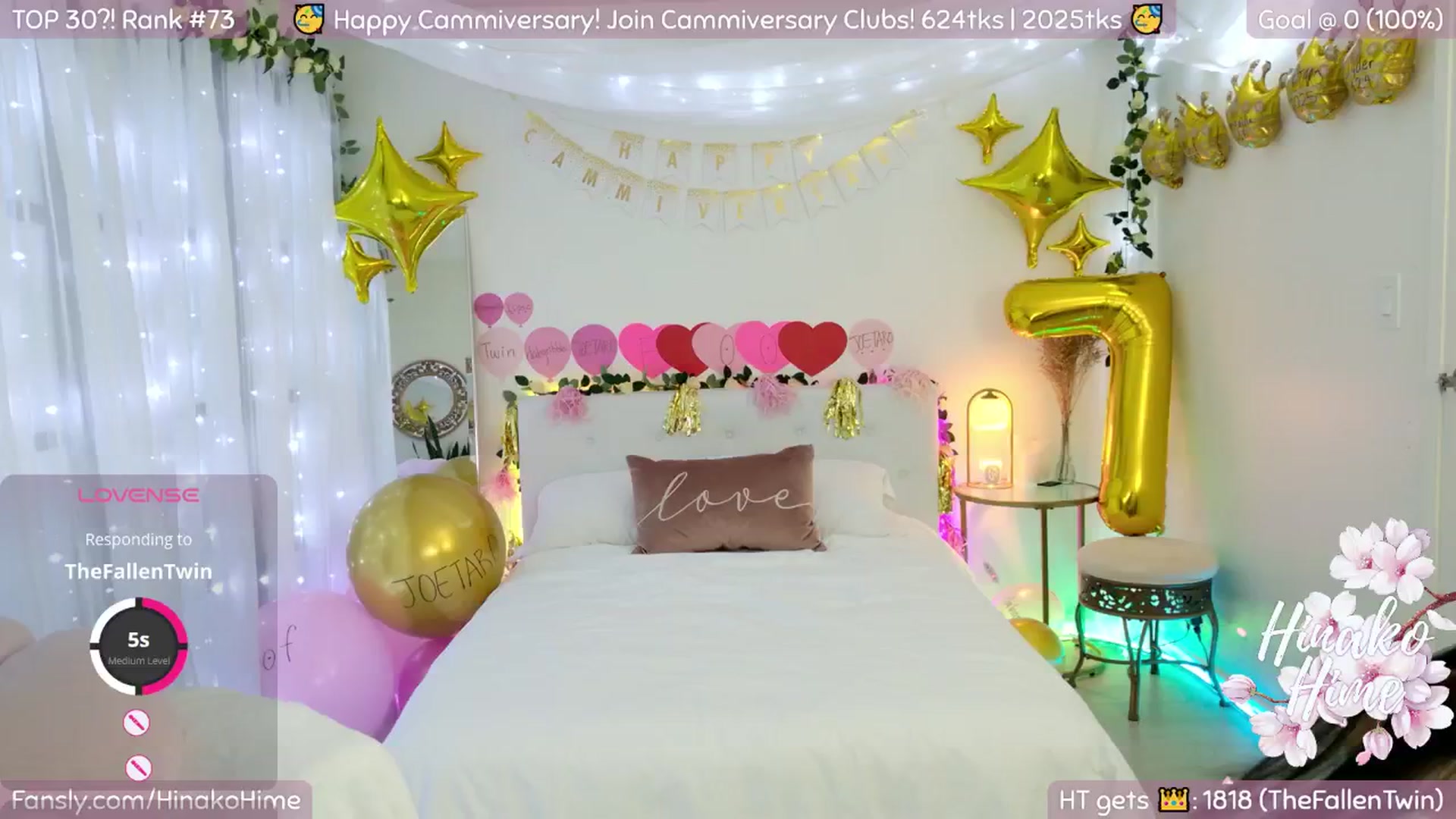 Gallery image thumbnail from HinakoHime's myfreecams stream on, 06/07/2025, 07:14 image 7 of 20