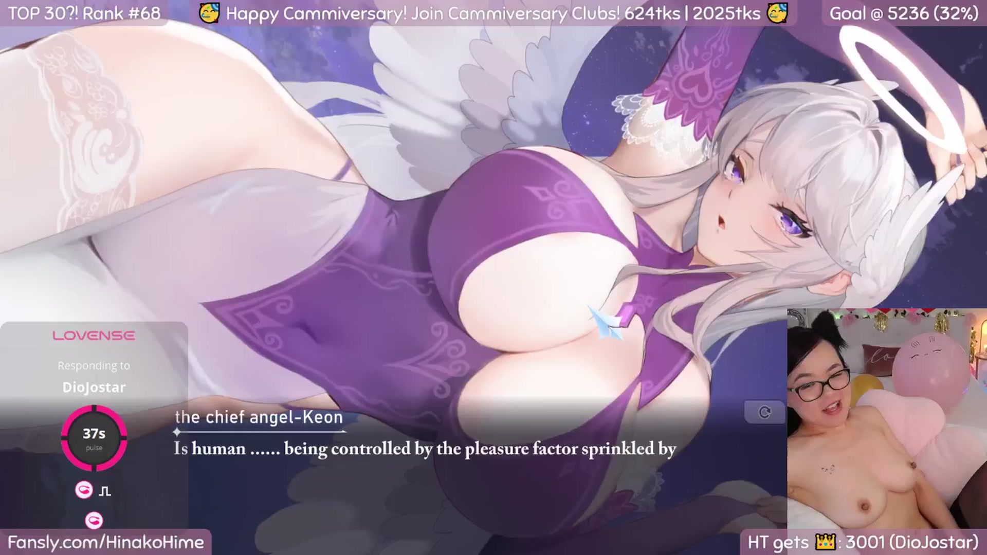 Gallery image thumbnail from HinakoHime's myfreecams stream on, 06/12/2025, 07:02 image 18 of 20