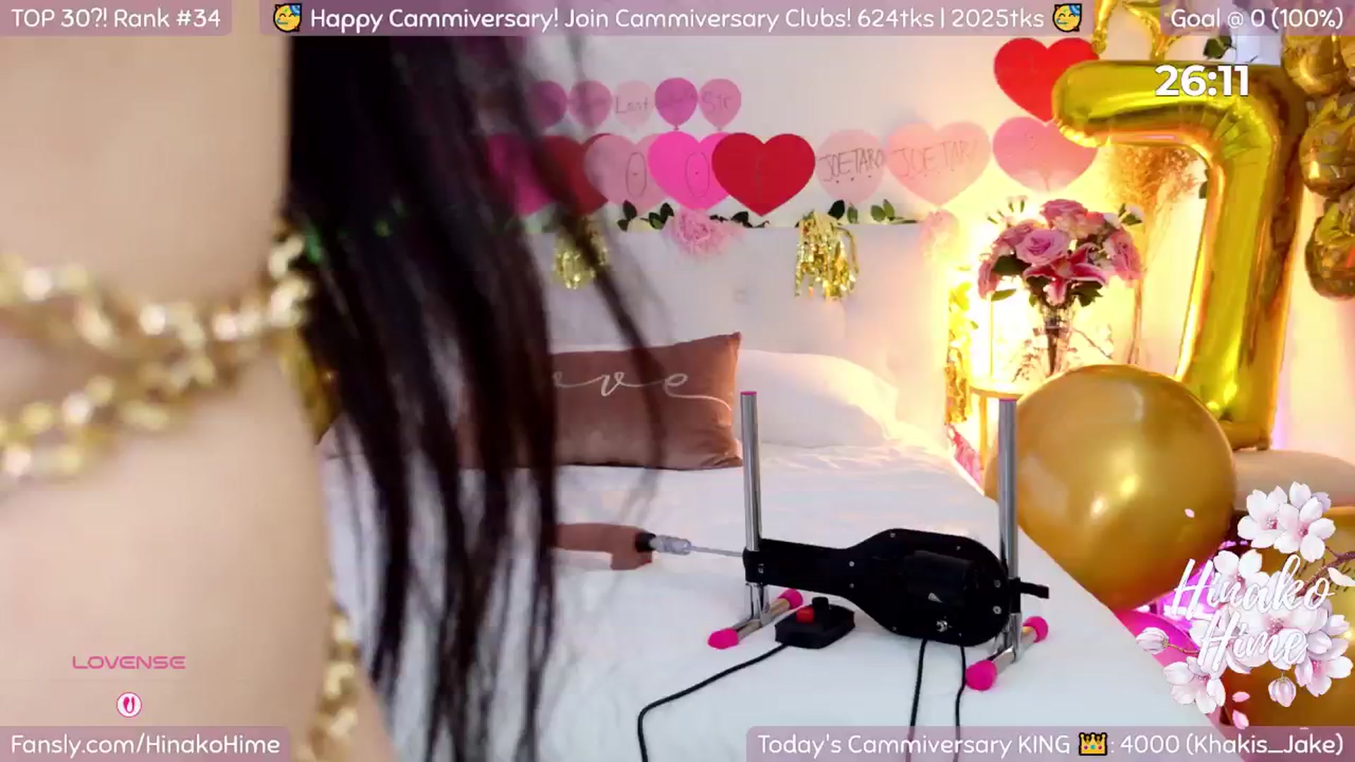 Gallery image thumbnail from HinakoHime's myfreecams stream on, 06/25/2025, 07:14 image 7 of 20