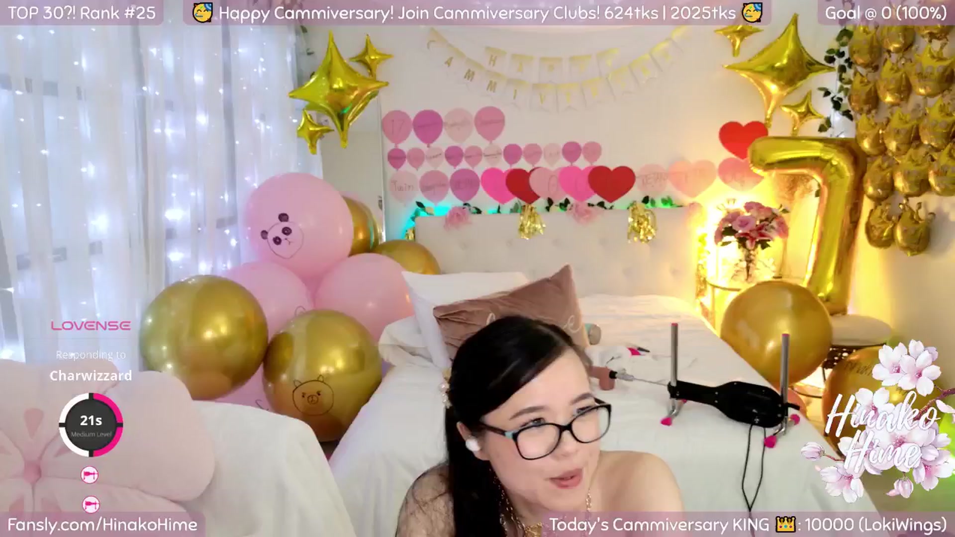 Gallery image thumbnail from HinakoHime's myfreecams stream on, 06/25/2025, 08:17 image 10 of 20