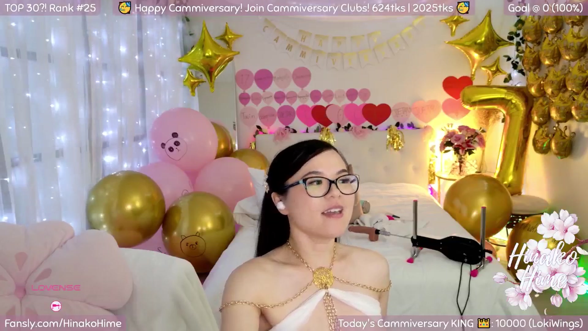 Gallery image thumbnail from HinakoHime's myfreecams stream on, 06/25/2025, 08:17 image 11 of 20