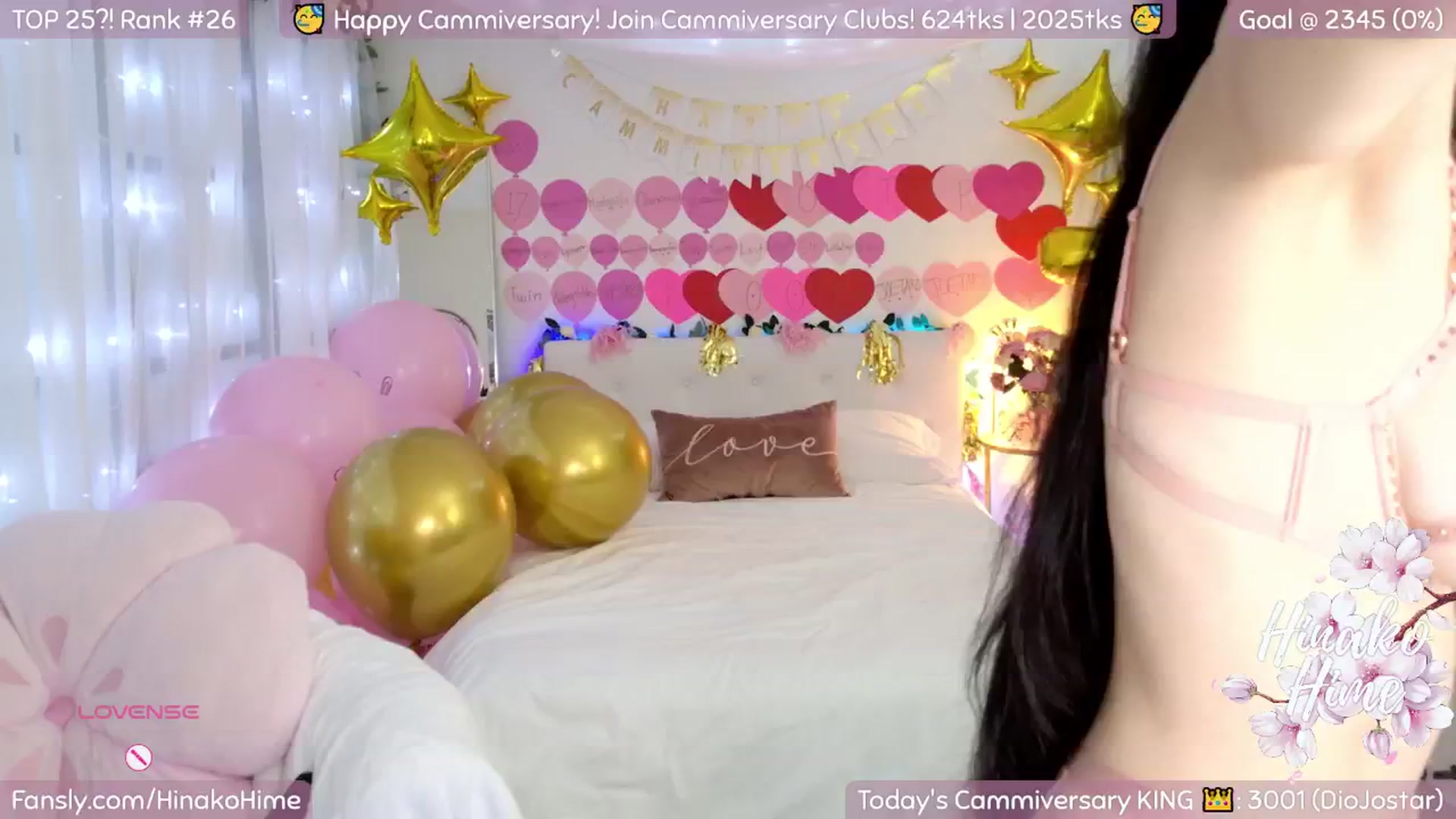 Gallery image thumbnail from HinakoHime's myfreecams stream on, 06/30/2025, 07:11 image 2 of 20