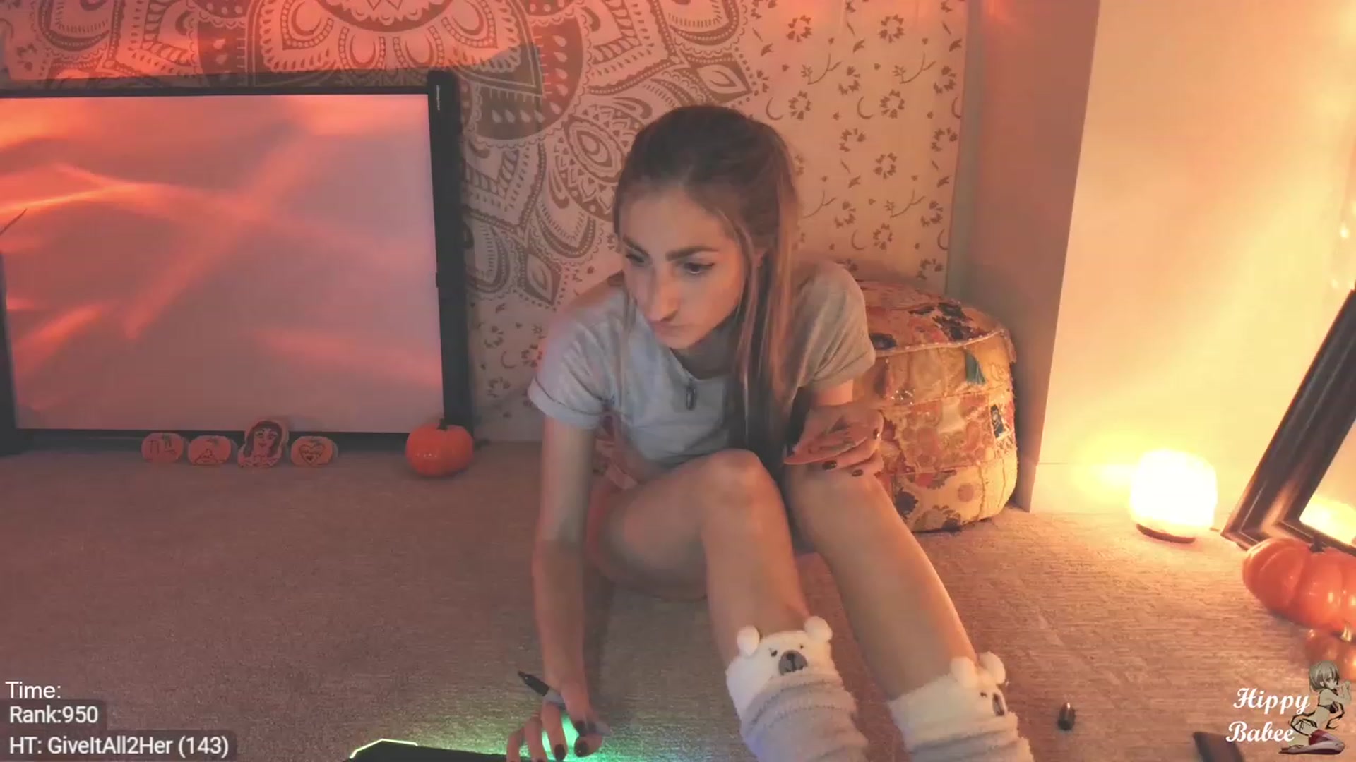 Gallery image thumbnail from HippyBabee's myfreecams stream on, 10/06/2023, 24:19 image 6 of 20