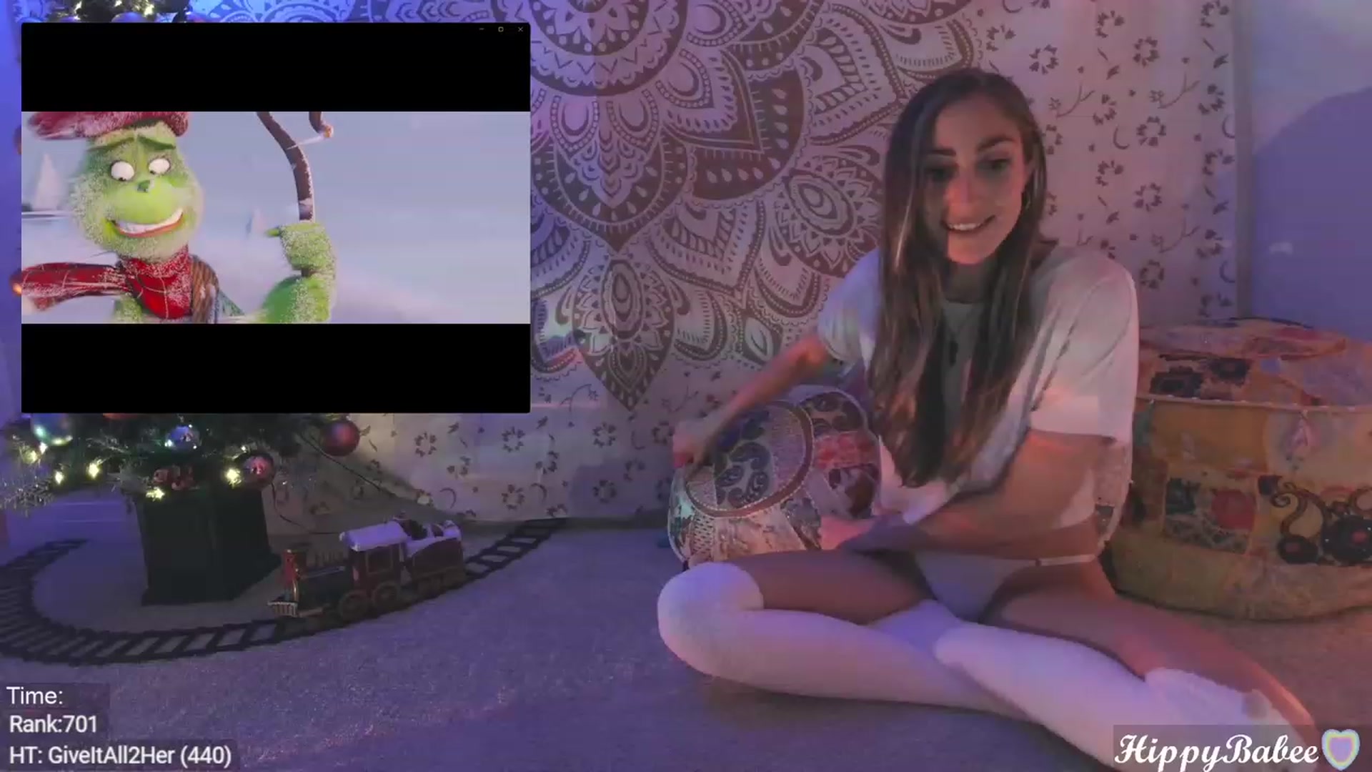 Gallery image thumbnail from HippyBabee's myfreecams stream on, 12/08/2023, 24:34 image 16 of 20