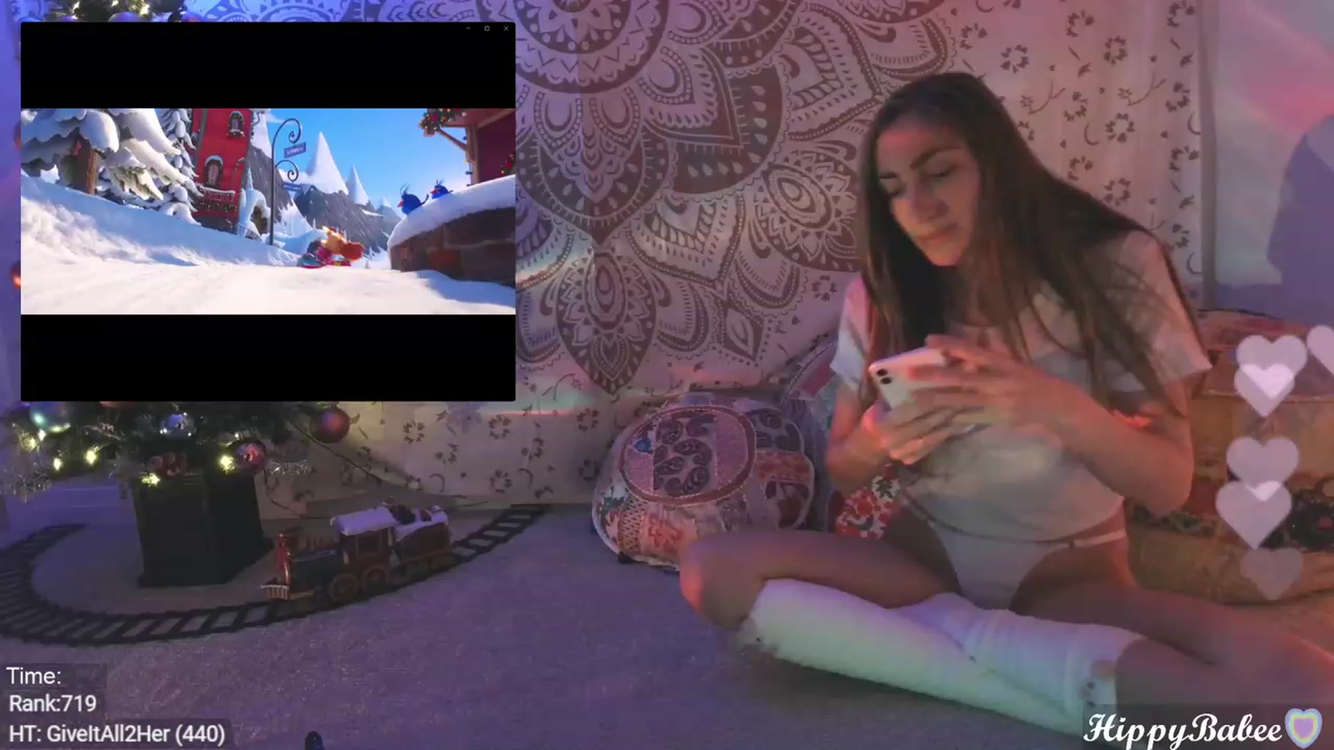Gallery image thumbnail from HippyBabee's myfreecams stream on, 12/08/2023, 24:34 image 15 of 20