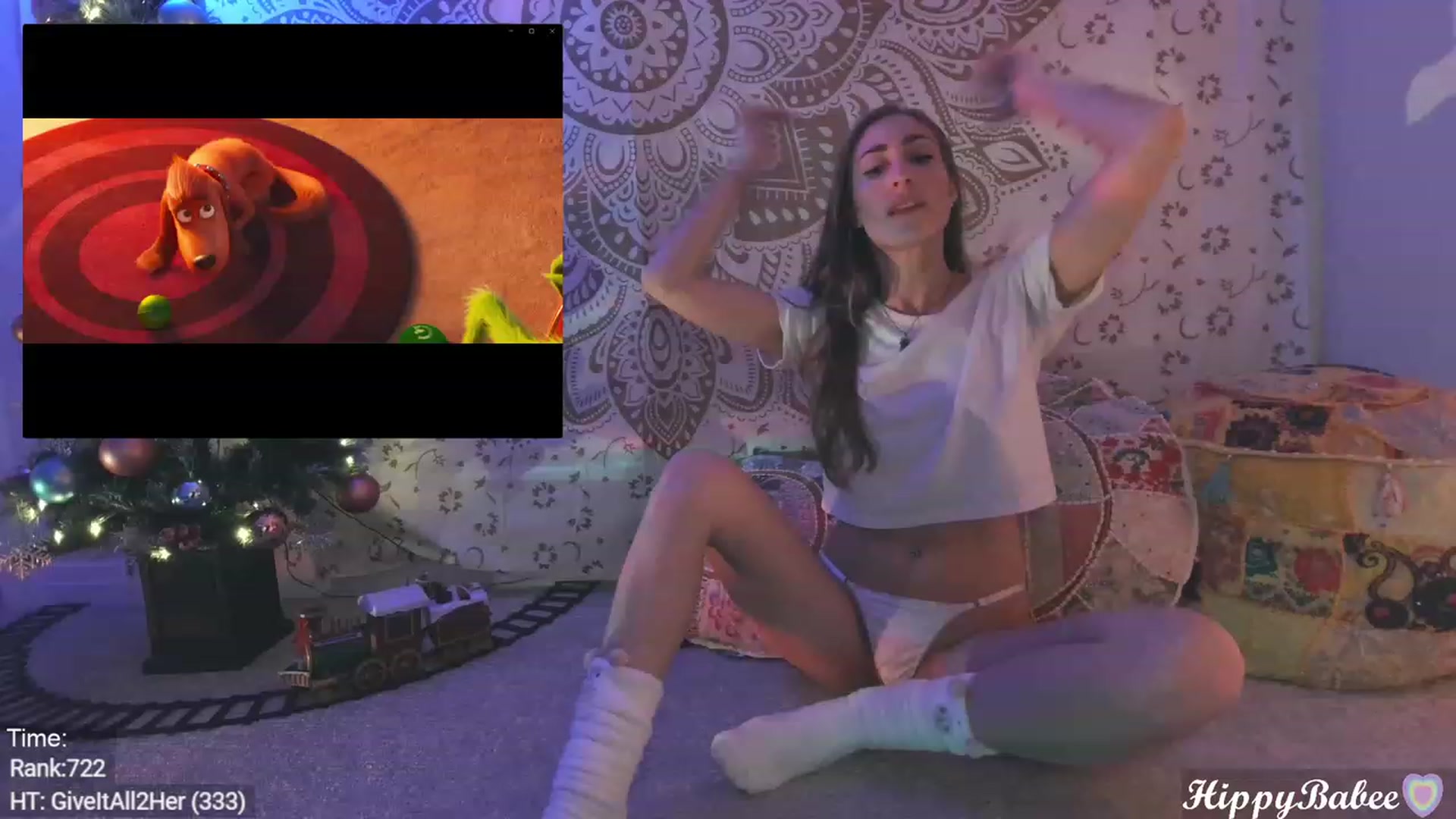 Gallery image thumbnail from HippyBabee's myfreecams stream on, 12/08/2023, 24:34 image 11 of 20