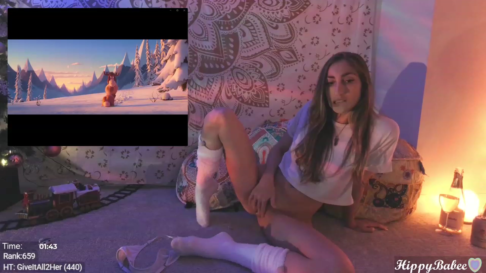 Gallery image thumbnail from HippyBabee's myfreecams stream on, 12/08/2023, 01:46 image 3 of 20