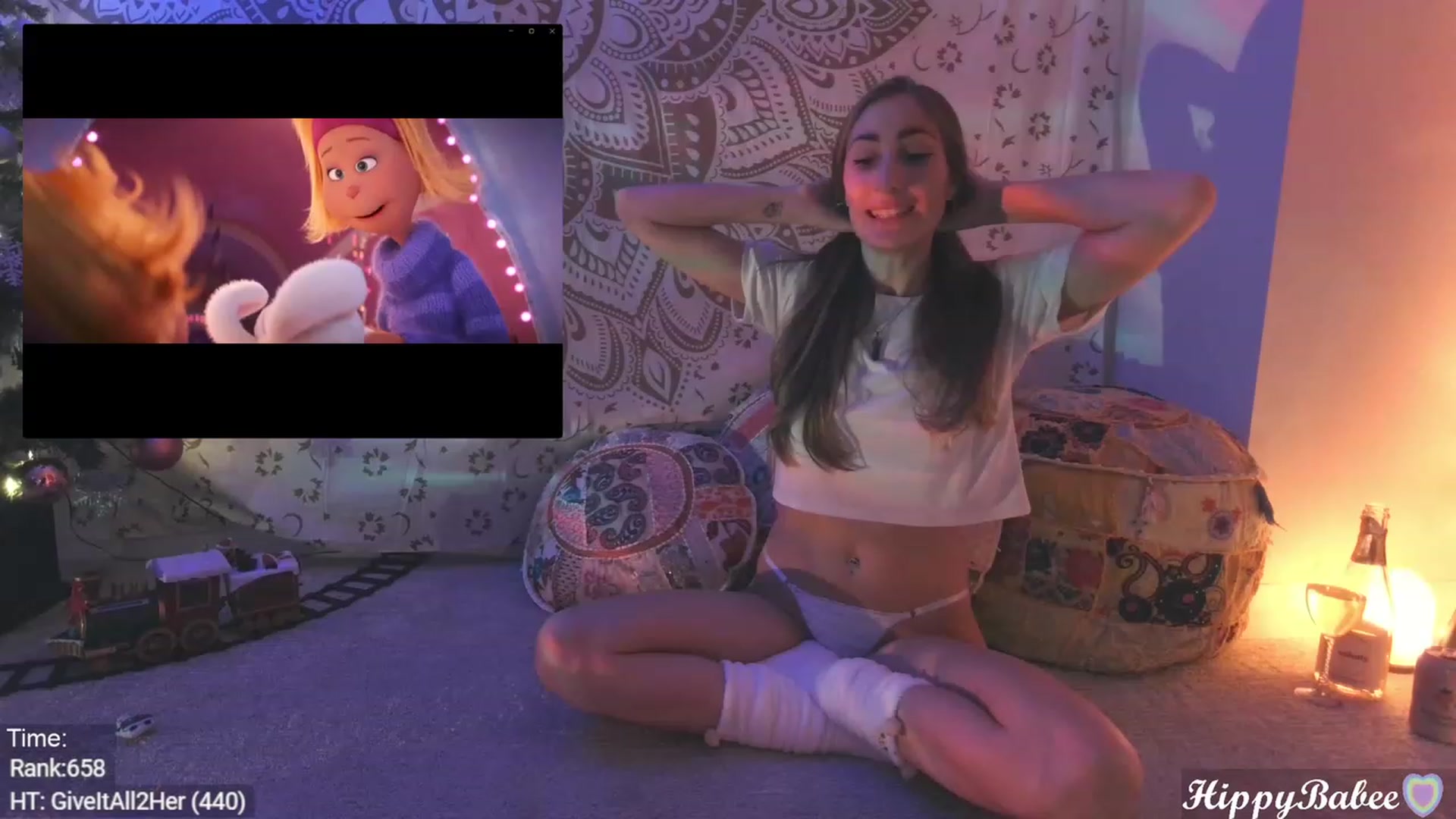 Gallery image thumbnail from HippyBabee's myfreecams stream on, 12/08/2023, 01:46 image 4 of 20