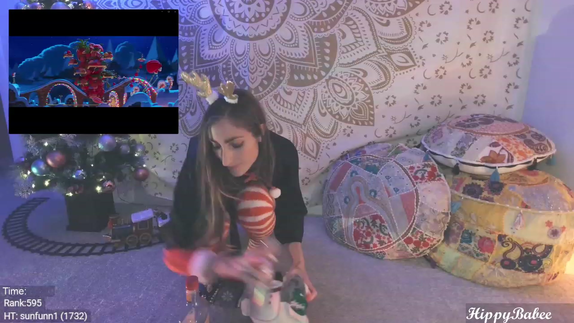 Gallery image thumbnail from HippyBabee's myfreecams stream on, 12/22/2023, 02:22 image 10 of 20