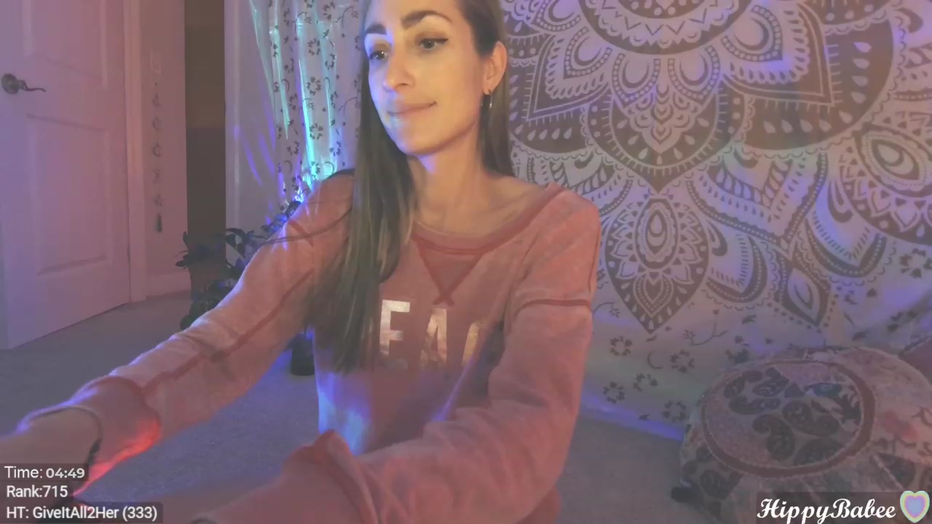 Gallery image thumbnail from HippyBabee's myfreecams stream on, 02/19/2024, 24:48 image 8 of 20