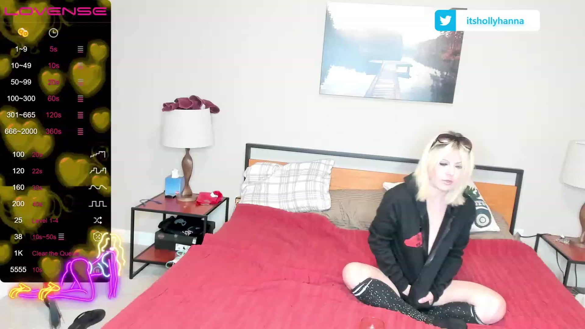 Gallery image thumbnail from HollyHanna's myfreecams stream on, 05/08/2023, 24:50 image 9 of 20