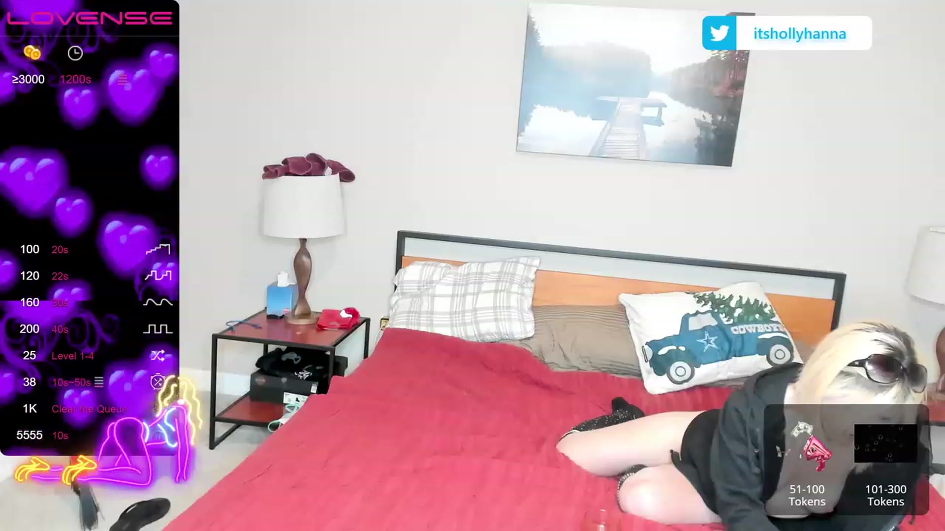 Gallery image thumbnail from HollyHanna's myfreecams stream on, 05/08/2023, 24:50 image 11 of 20