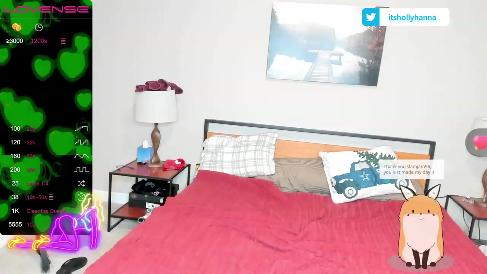 Gallery image thumbnail from HollyHanna's myfreecams stream on, 05/08/2023, 24:50 image 14 of 20