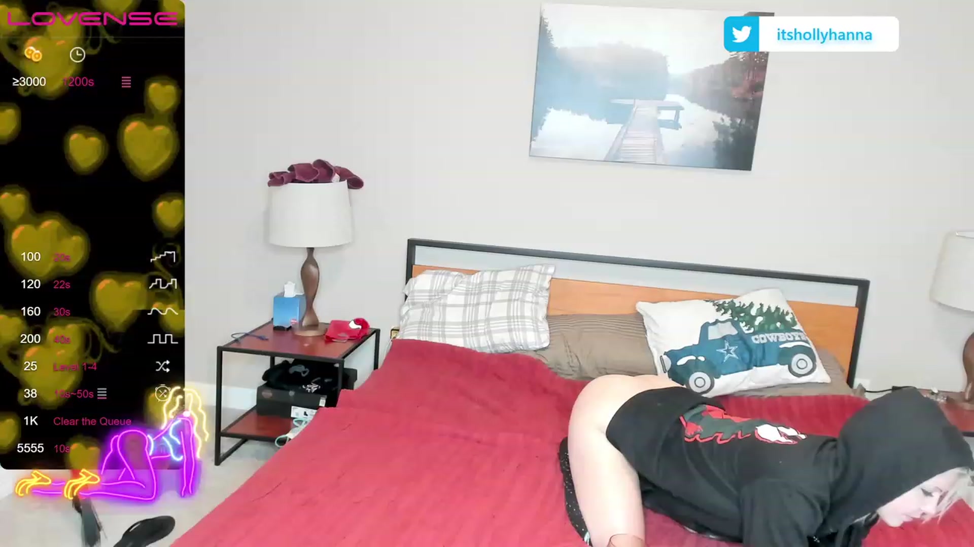 Gallery image thumbnail from HollyHanna's myfreecams stream on, 05/08/2023, 24:50 image 5 of 20