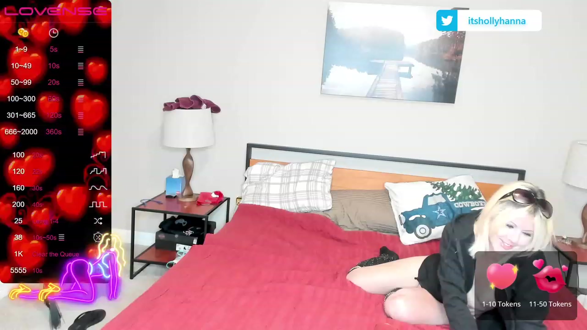 Gallery image thumbnail from HollyHanna's myfreecams stream on, 05/08/2023, 24:50 image 12 of 20