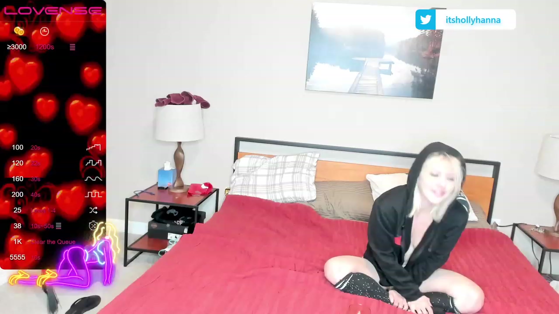 Gallery image thumbnail from HollyHanna's myfreecams stream on, 05/08/2023, 24:50 image 8 of 20