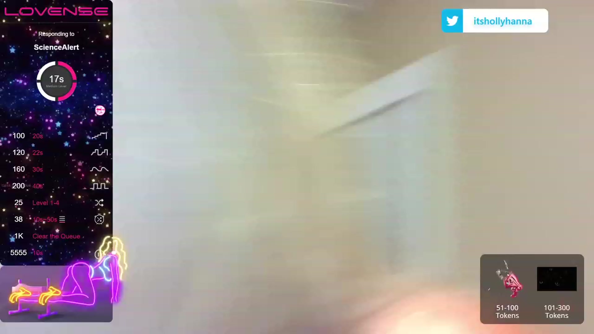 Gallery image thumbnail from HollyHanna's myfreecams stream on, 08/12/2023, 02:33 image 9 of 20