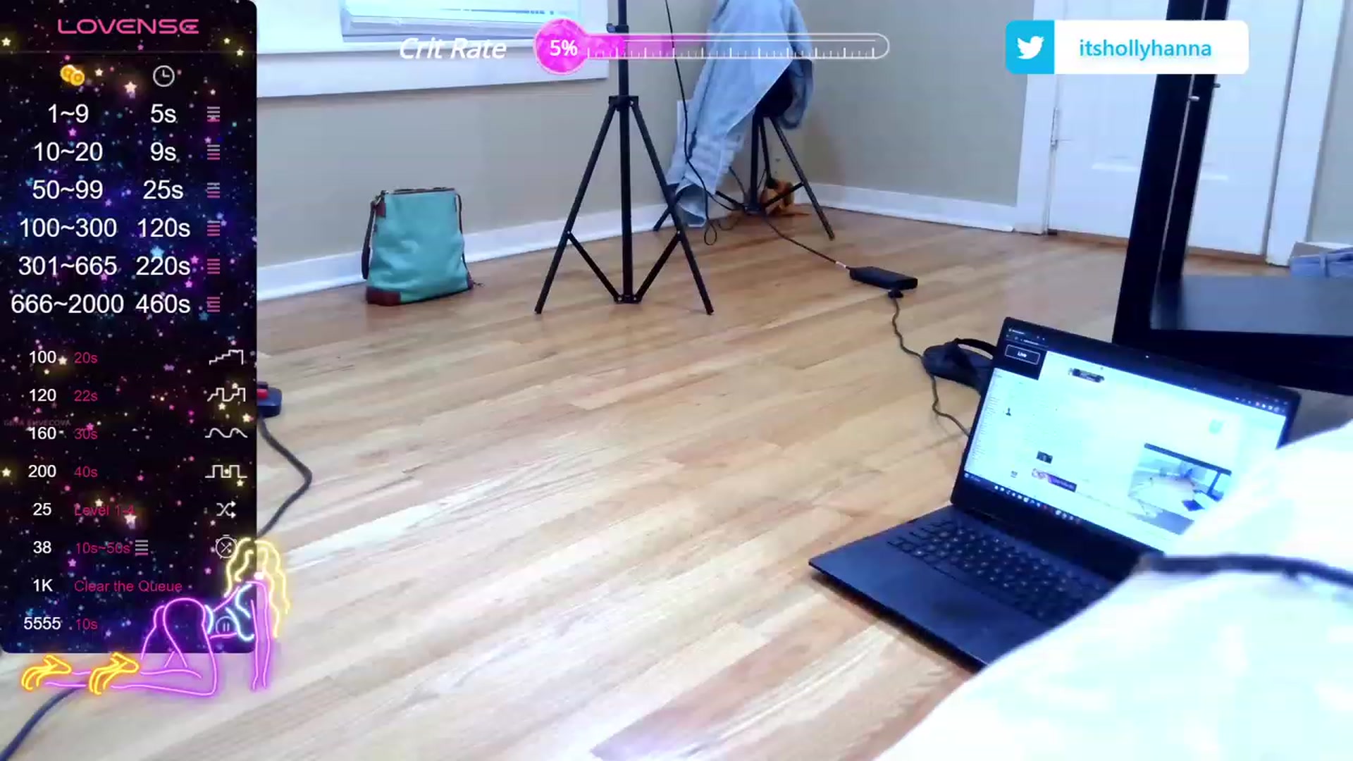 Gallery image thumbnail from HollyHanna's myfreecams stream on, 09/23/2023, 23:34 image 12 of 20