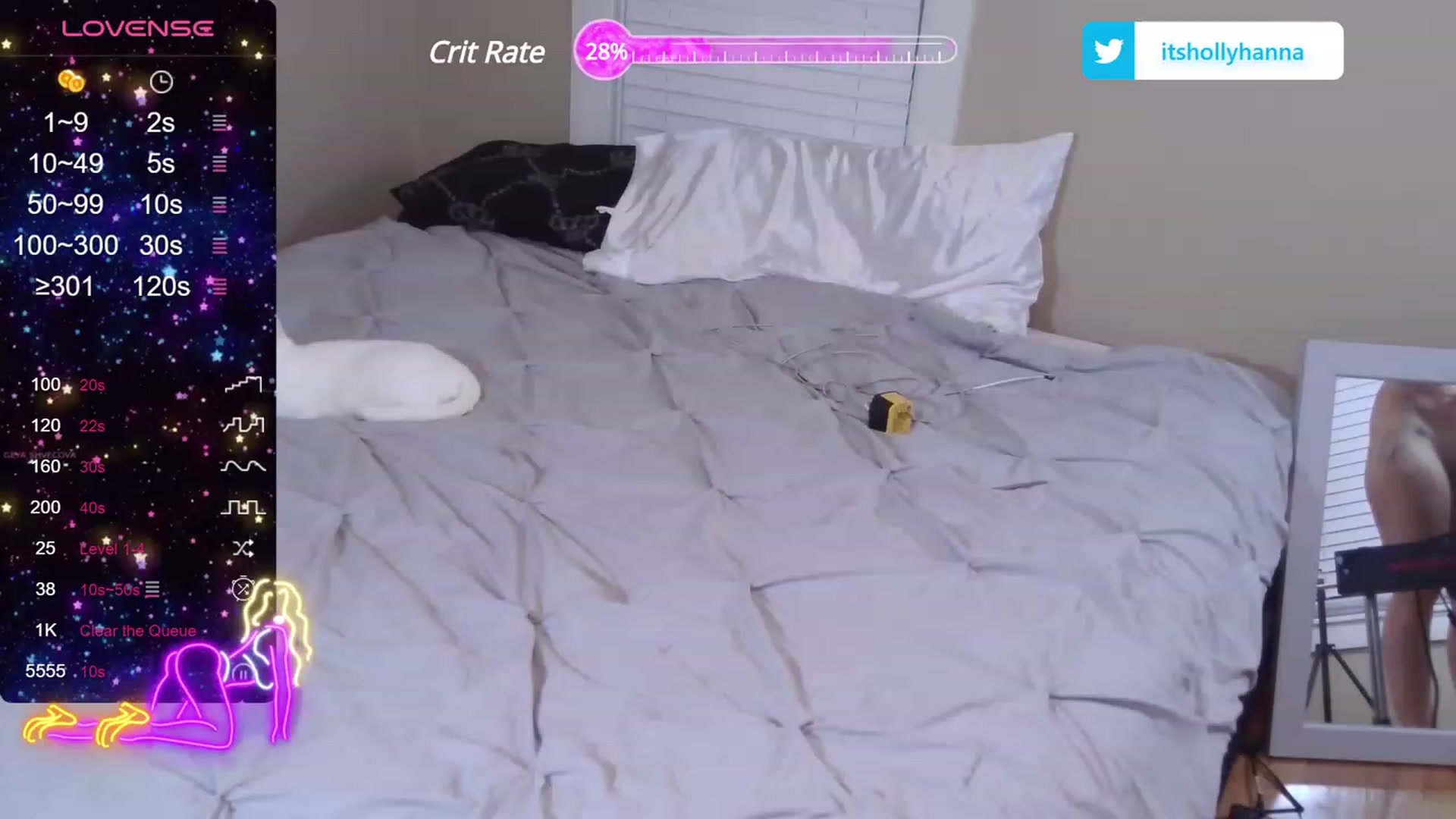 Gallery image thumbnail from HollyHanna's myfreecams stream on, 10/04/2023, 02:22 image 19 of 20