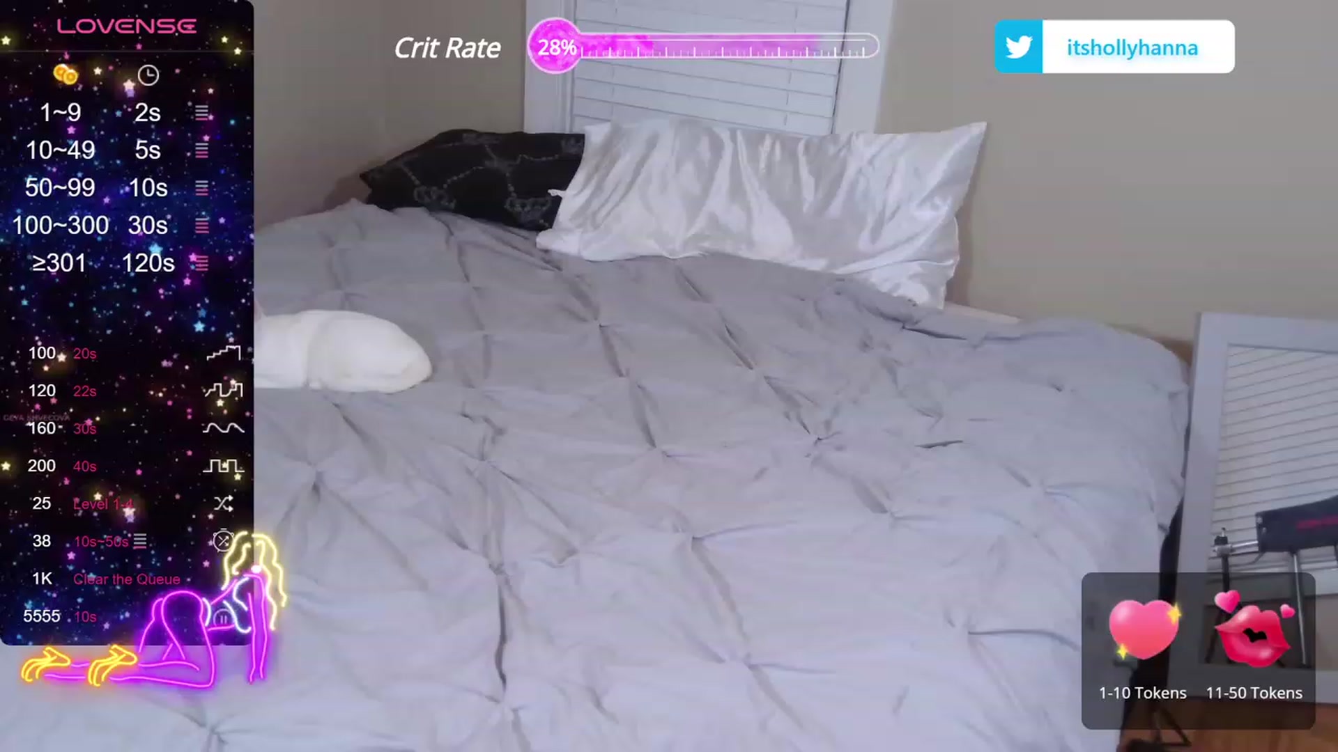 Gallery image thumbnail from HollyHanna's myfreecams stream on, 10/04/2023, 02:22 image 16 of 20