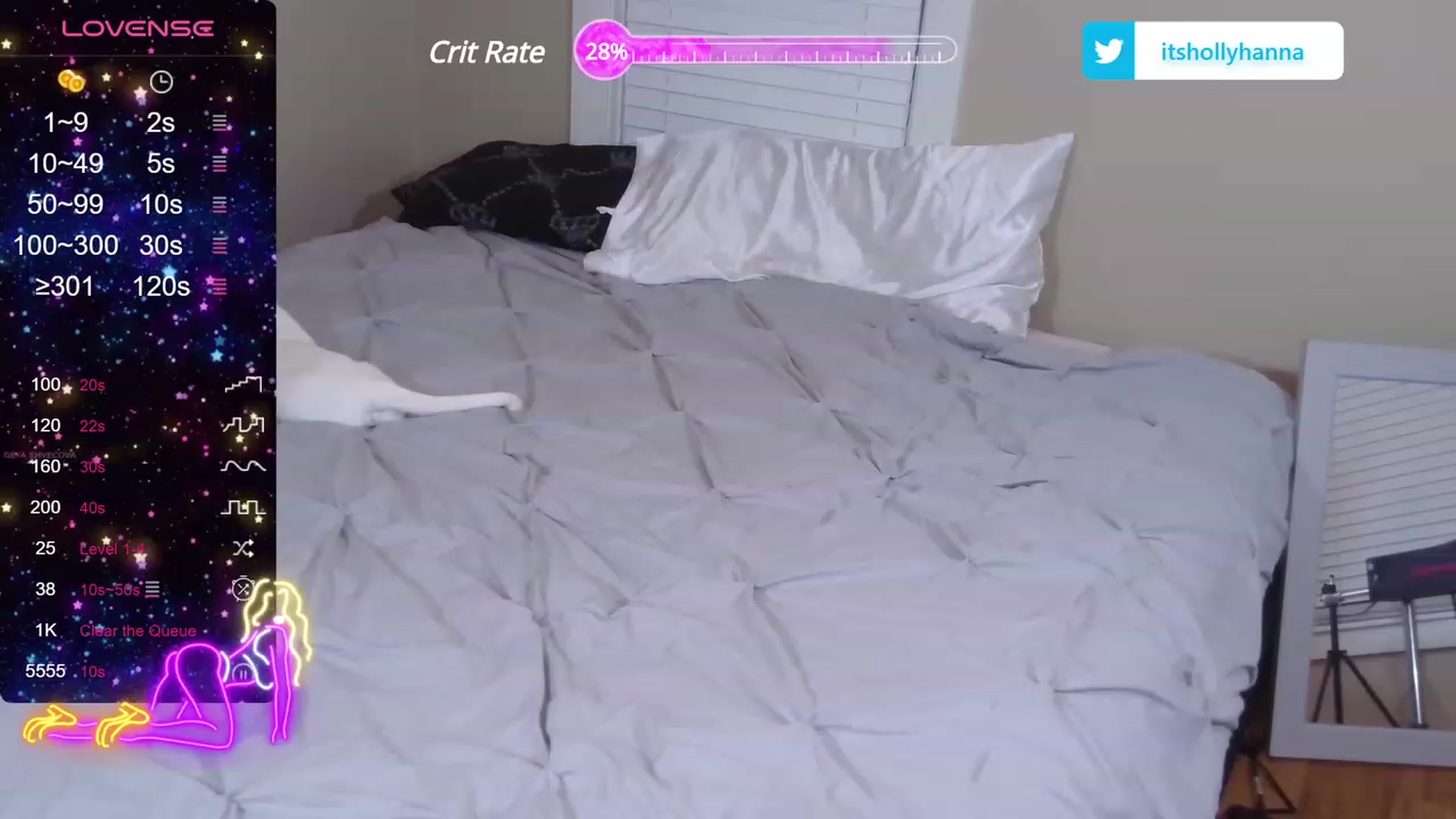 Gallery image thumbnail from HollyHanna's myfreecams stream on, 10/04/2023, 02:22 image 15 of 20