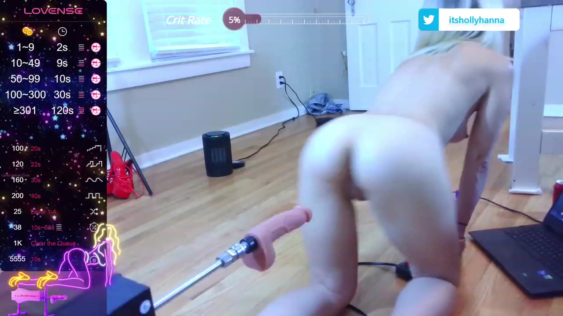 Gallery image thumbnail from HollyHanna's myfreecams stream on, 10/04/2023, 22:04 image 5 of 20