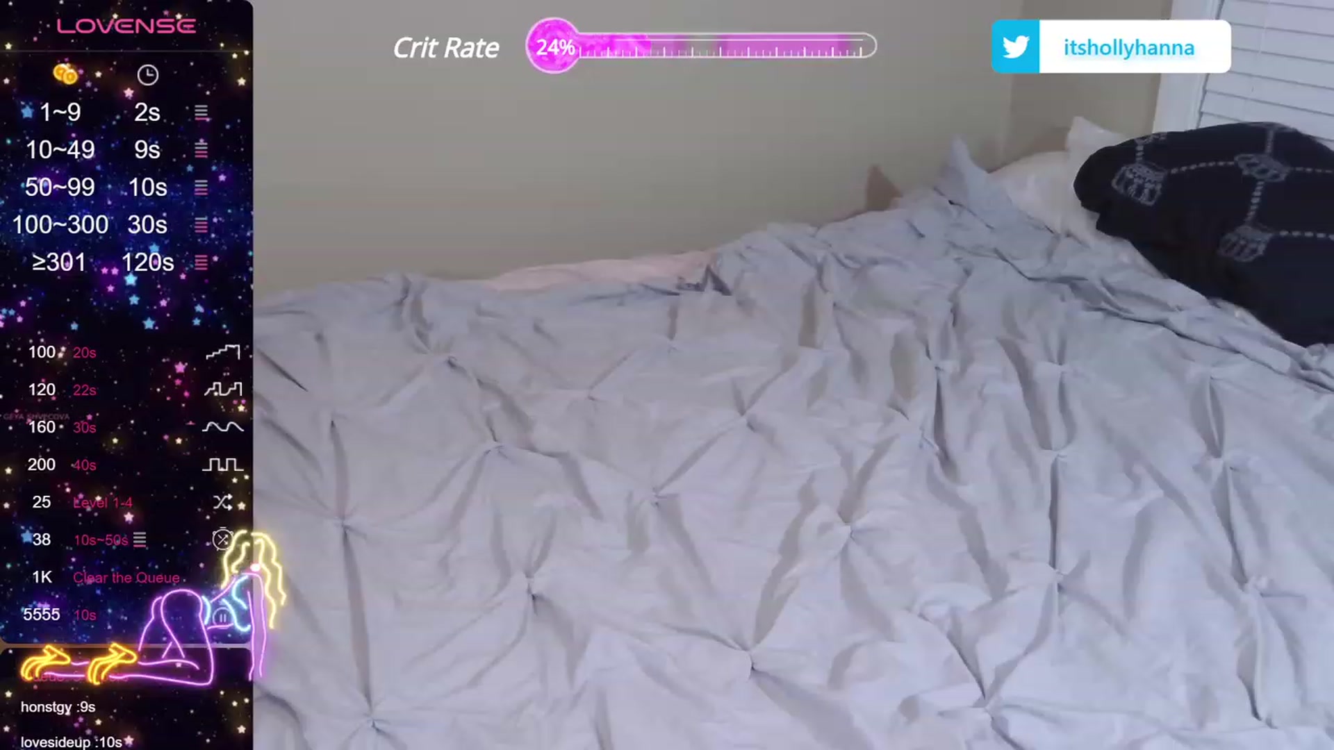 Gallery image thumbnail from HollyHanna's myfreecams stream on, 10/05/2023, 01:09 image 17 of 20