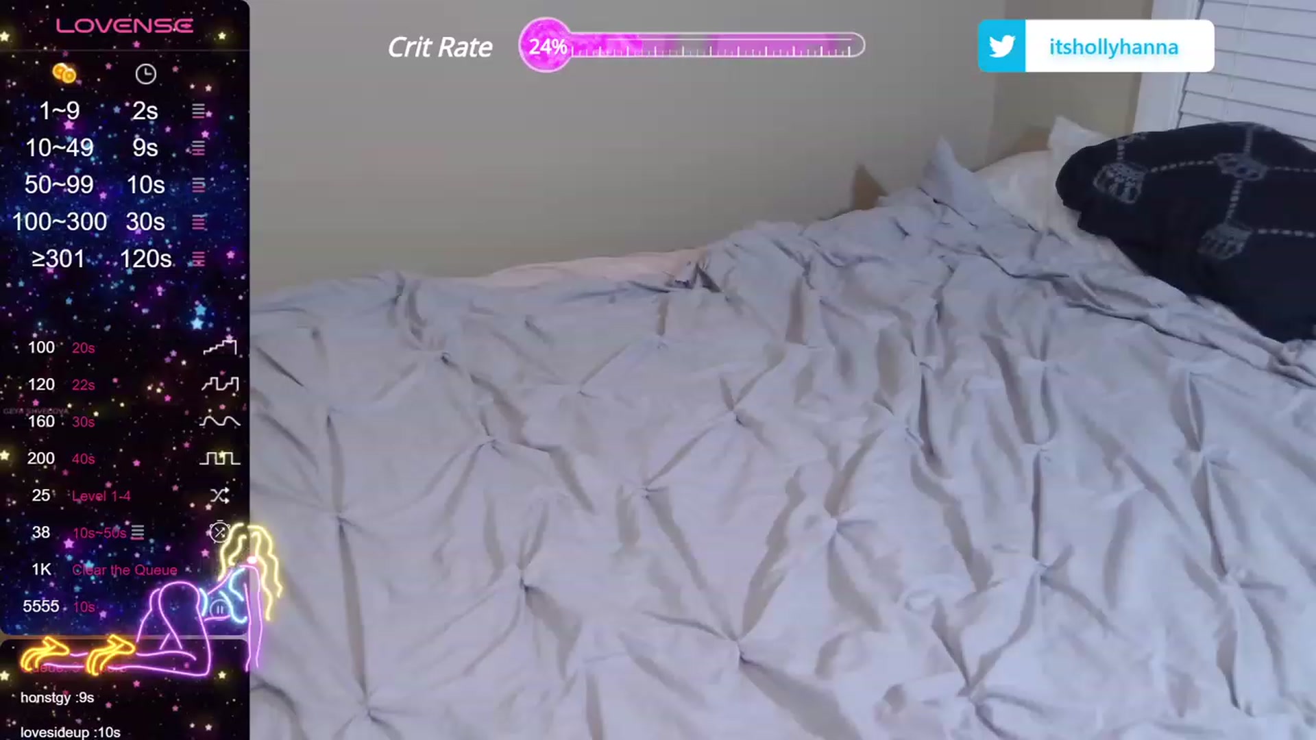 Gallery image thumbnail from HollyHanna's myfreecams stream on, 10/05/2023, 01:09 image 18 of 20