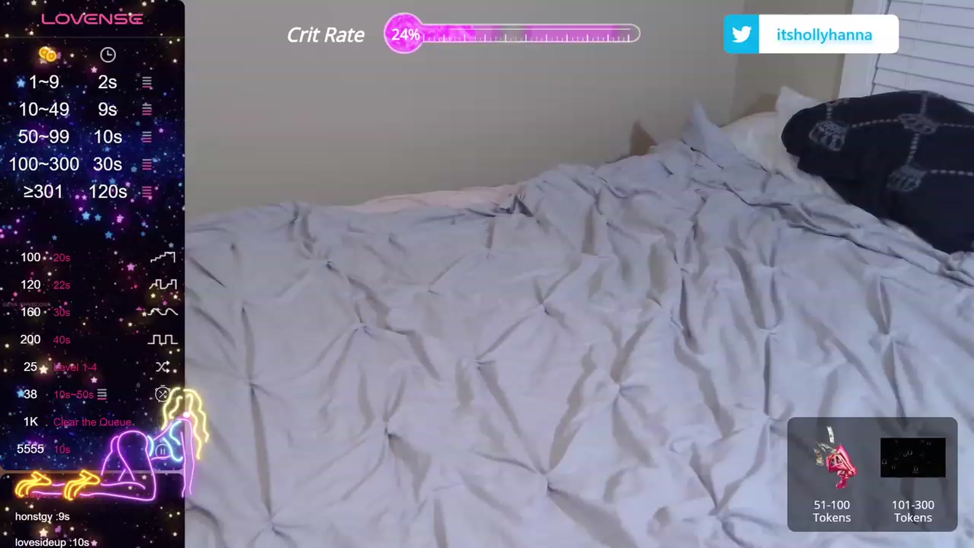 Gallery image thumbnail from HollyHanna's myfreecams stream on, 10/05/2023, 01:09 image 19 of 20