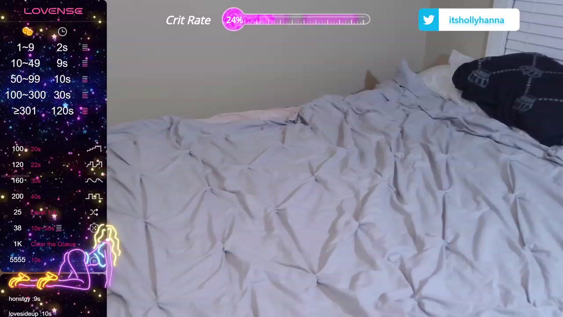 Gallery image thumbnail from HollyHanna's myfreecams stream on, 10/05/2023, 01:09 image 20 of 20