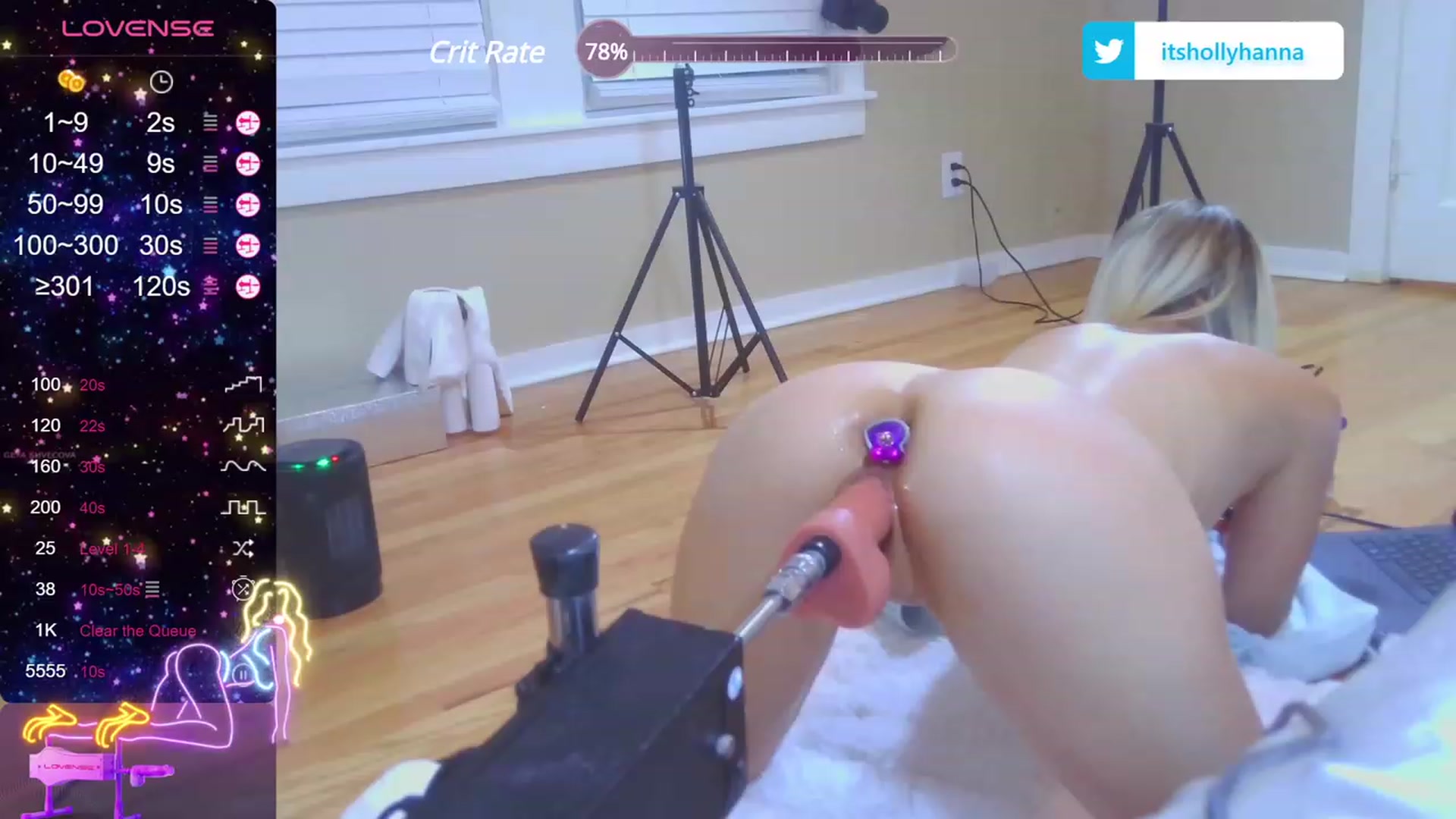 Gallery image thumbnail from HollyHanna's myfreecams stream on, 10/09/2023, 01:15 image 5 of 20