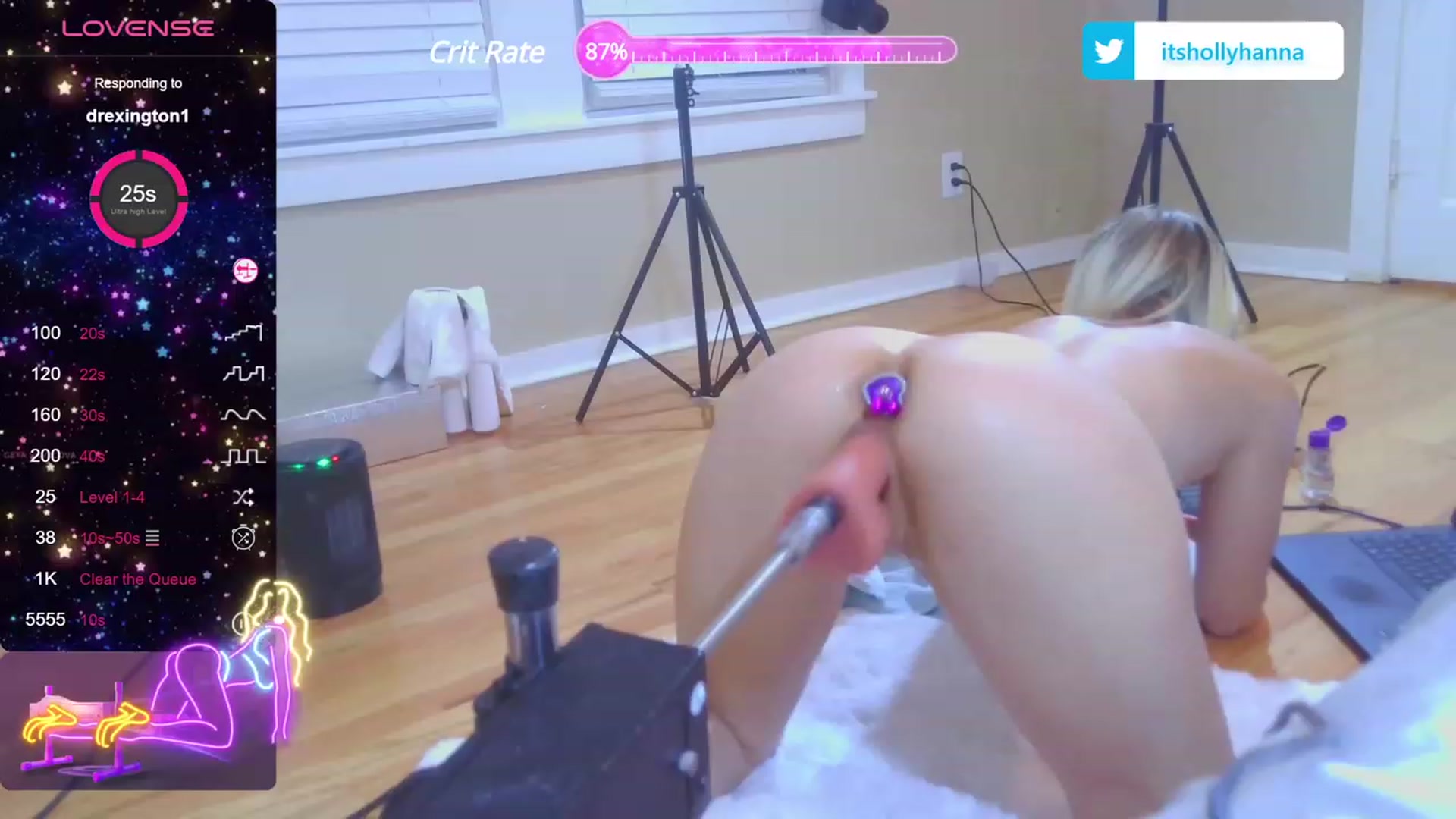 Gallery image thumbnail from HollyHanna's myfreecams stream on, 10/09/2023, 01:15 image 13 of 20