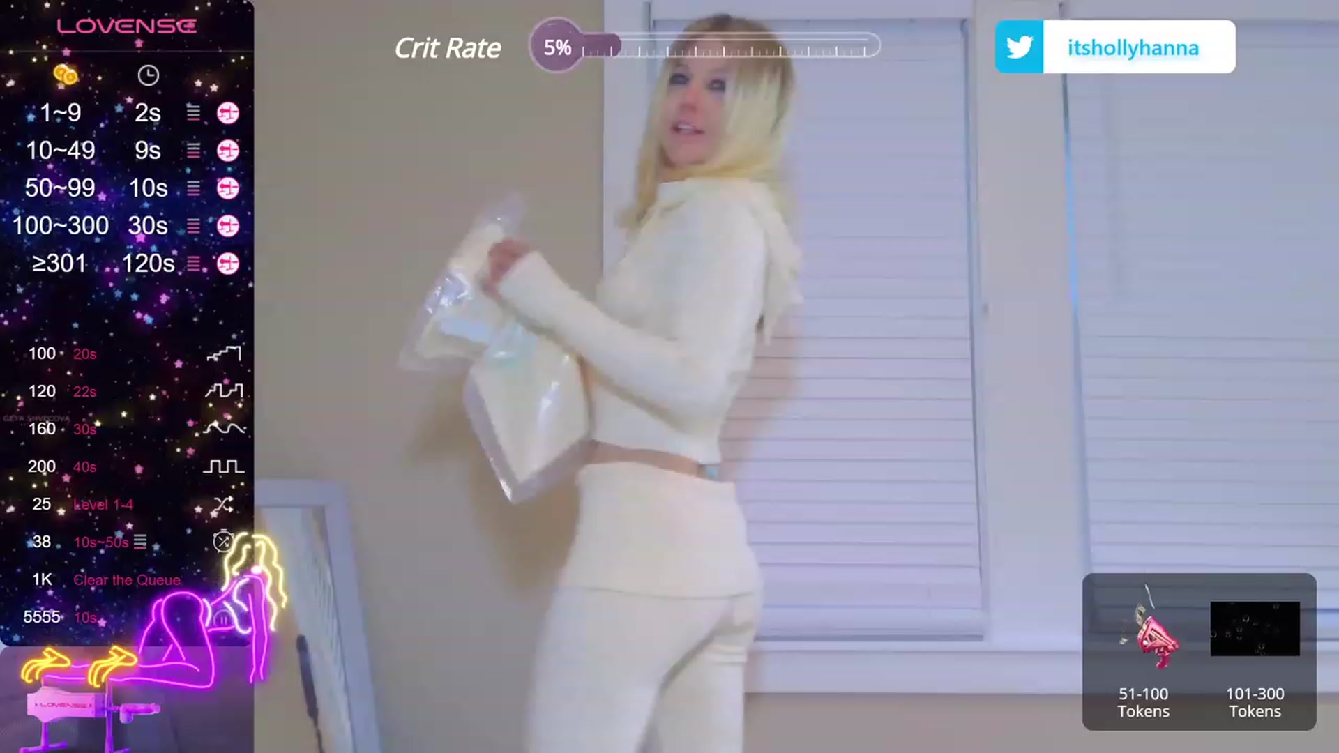Gallery image thumbnail from HollyHanna's myfreecams stream on, 10/11/2023, 24:18 image 6 of 20