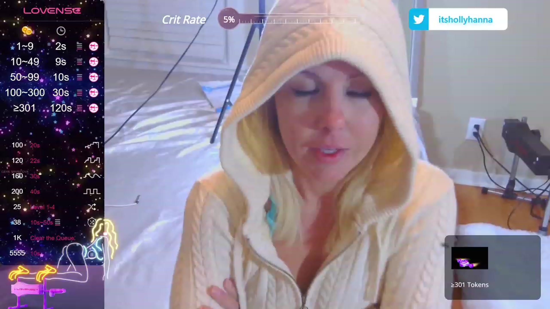 Gallery image thumbnail from HollyHanna's myfreecams stream on, 10/11/2023, 02:10 image 7 of 20