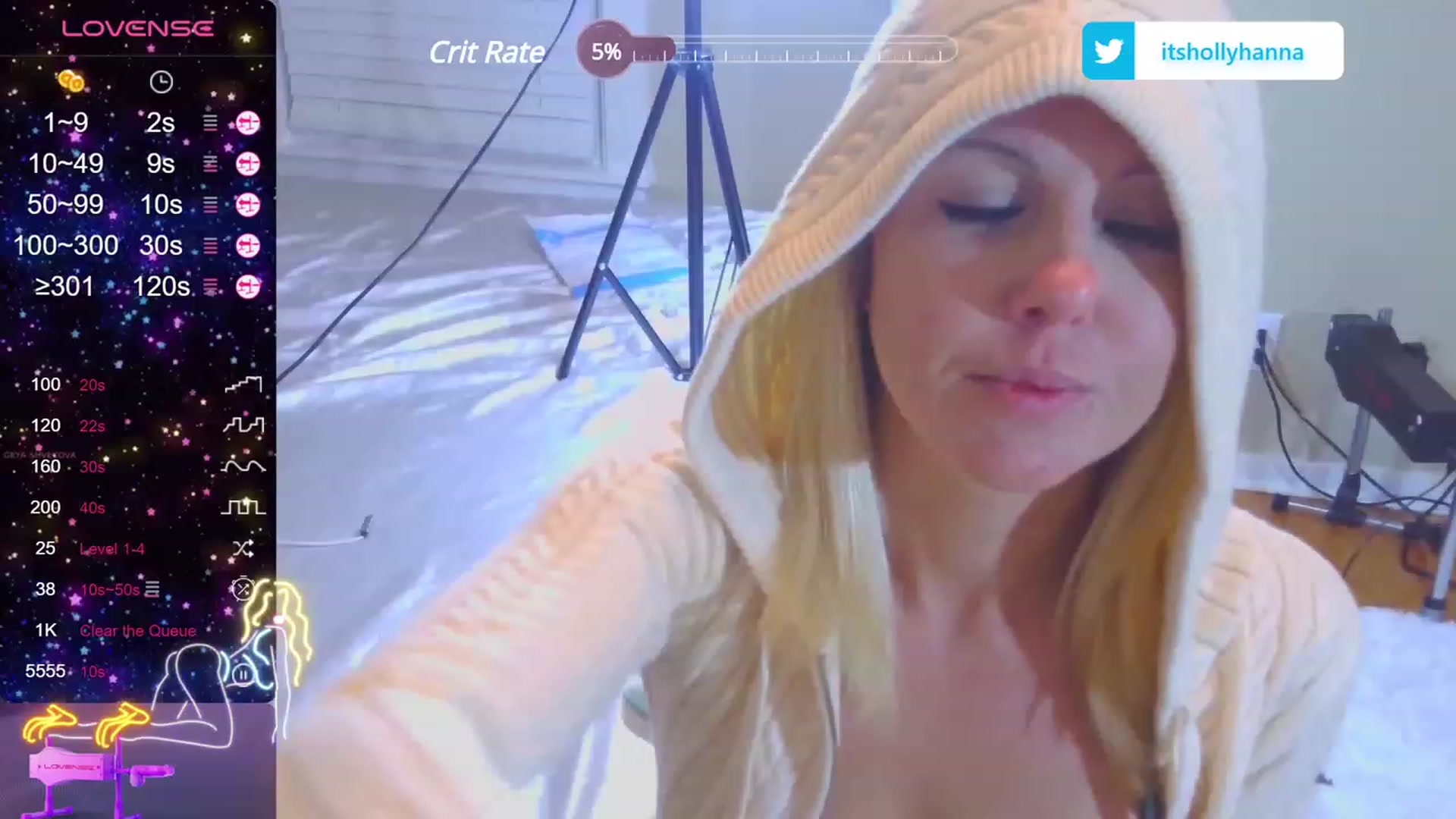 Gallery image thumbnail from HollyHanna's myfreecams stream on, 10/11/2023, 02:10 image 9 of 20