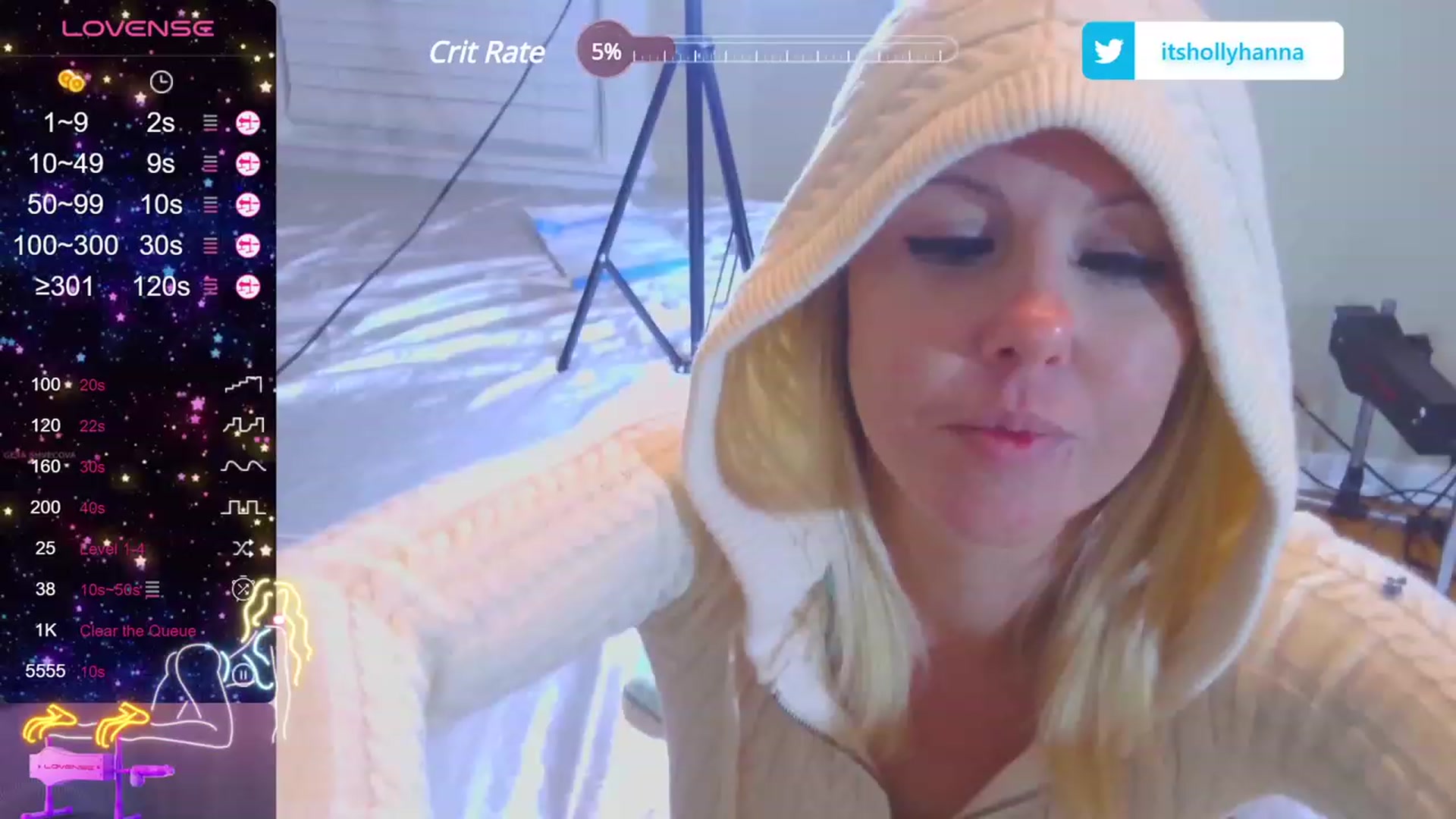 Gallery image thumbnail from HollyHanna's myfreecams stream on, 10/11/2023, 02:10 image 8 of 20